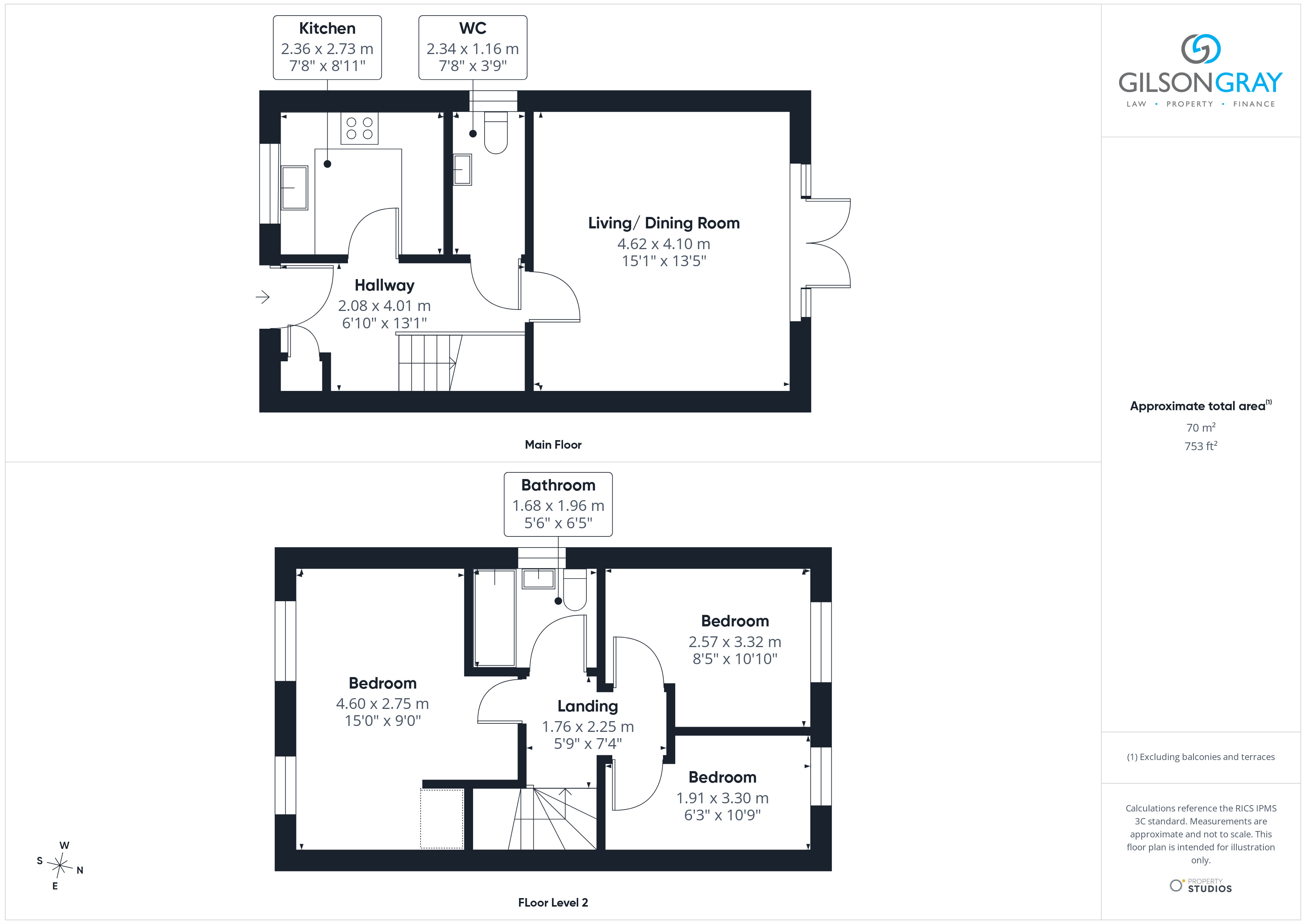 26, Grant Crescent, Tranent floorplan
