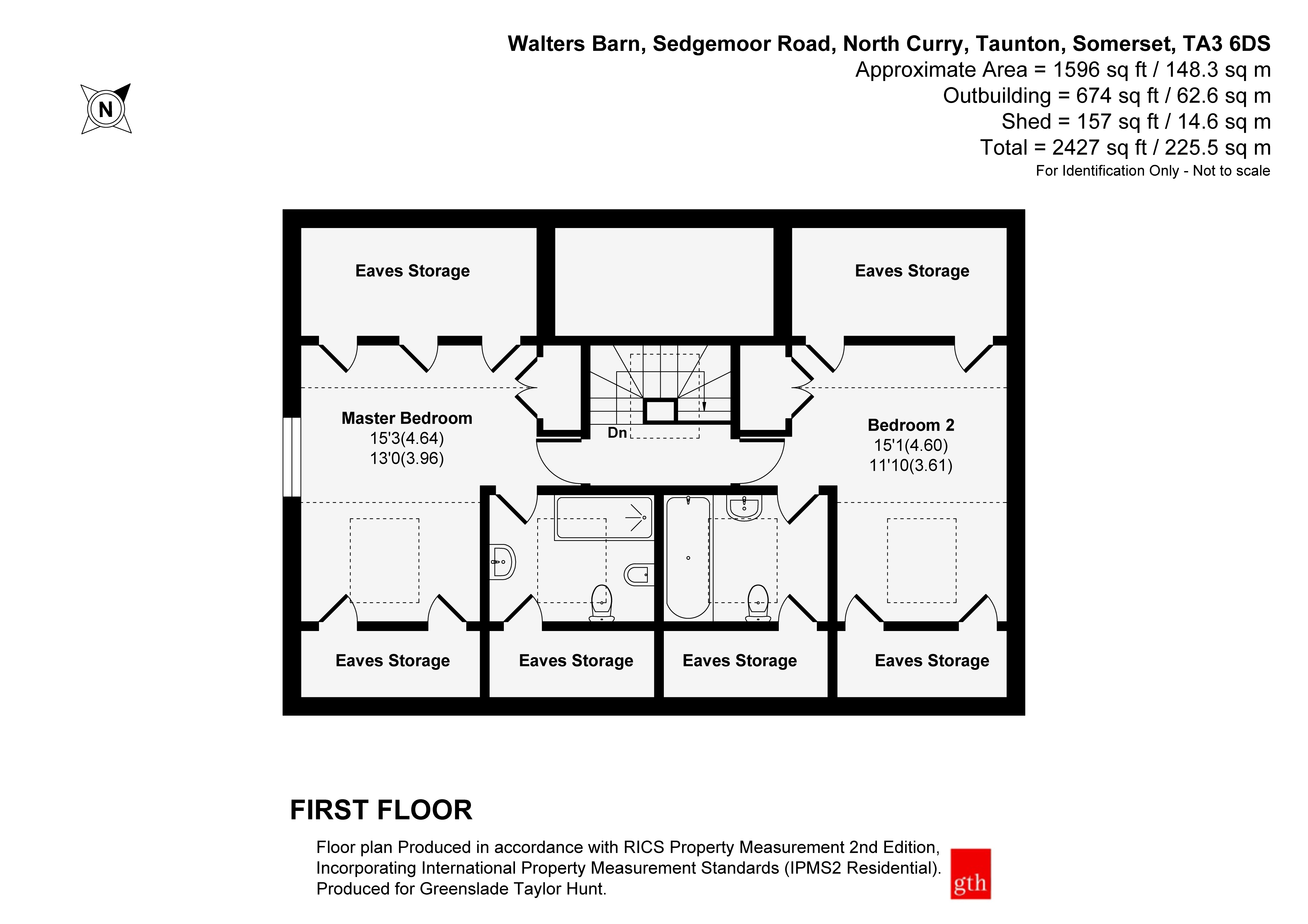 Walters Barn,, Sedgemoor Road, Taunton floorplan