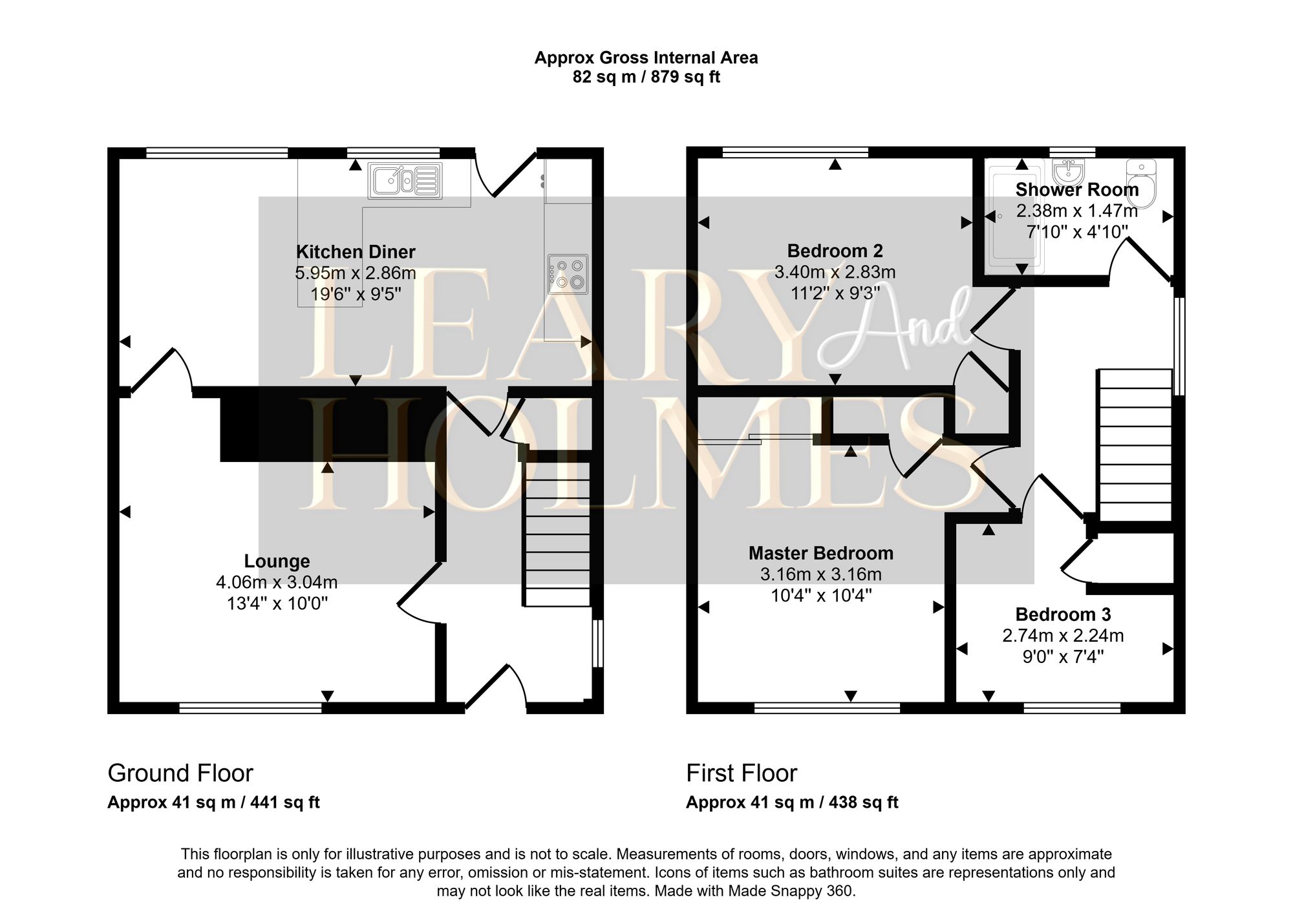 103 Hexham Avenue, Hebburn floorplan