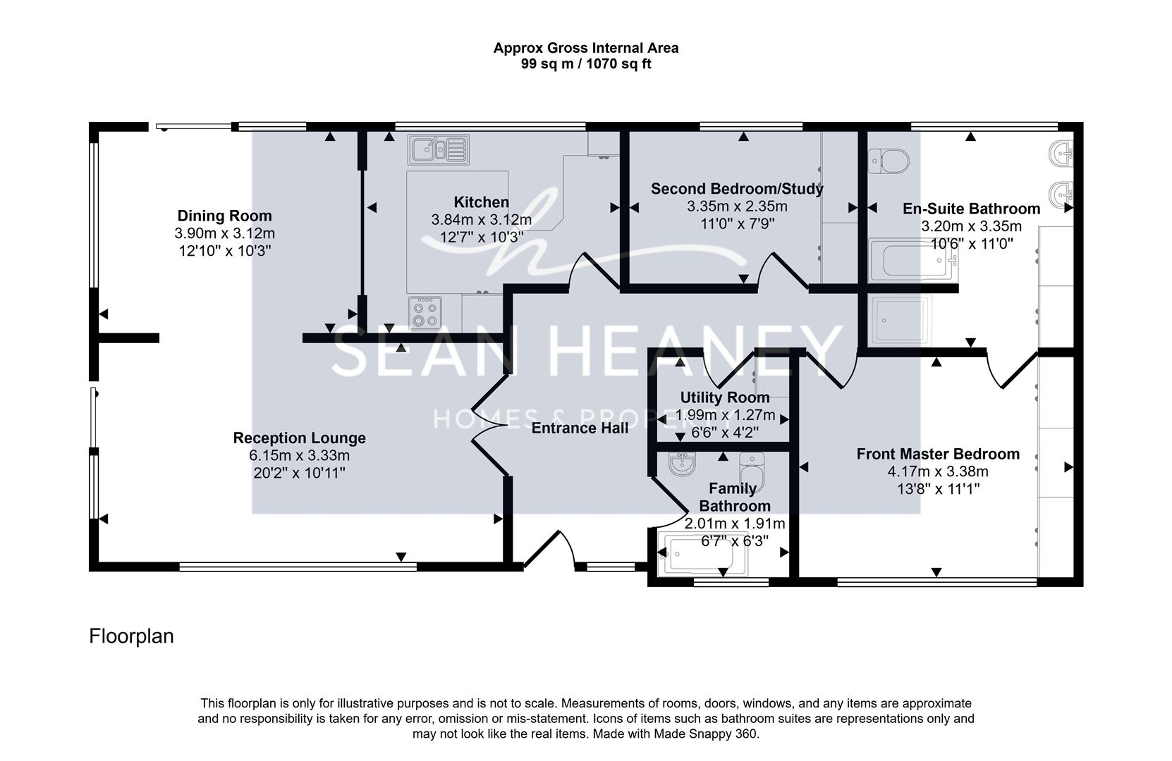 Meadowside, Windmill Lane, Barnet floorplan