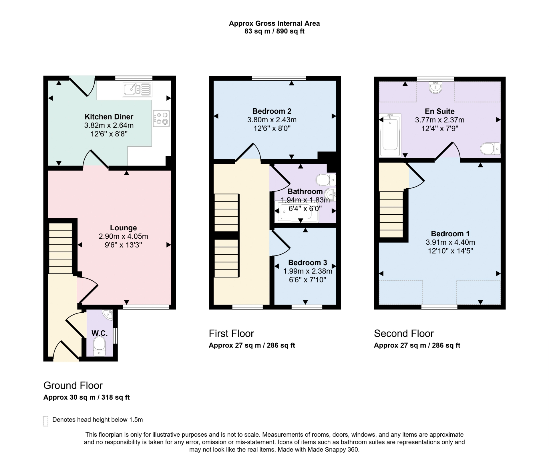 5, Clementine Close, Skegness floorplan