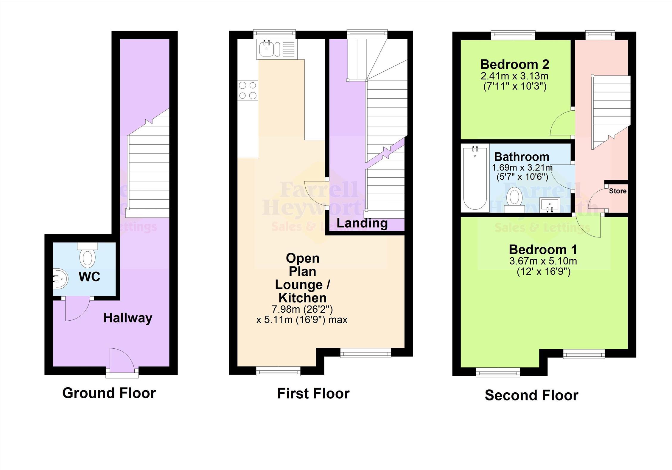 2 Bedrooms  for sale in Danvers Way, Preston PR2