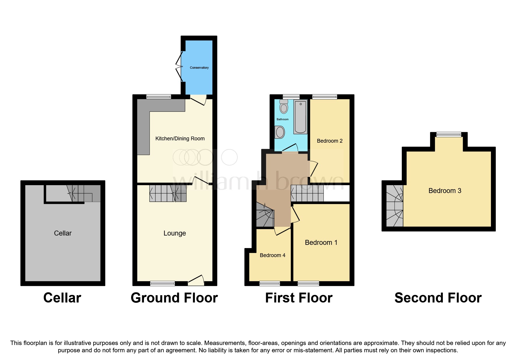 Clement Mews, Rotherham floorplan