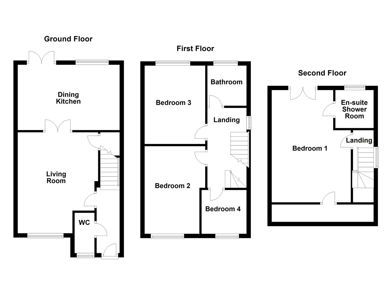 8, Kingsway Court, Ossett floorplan