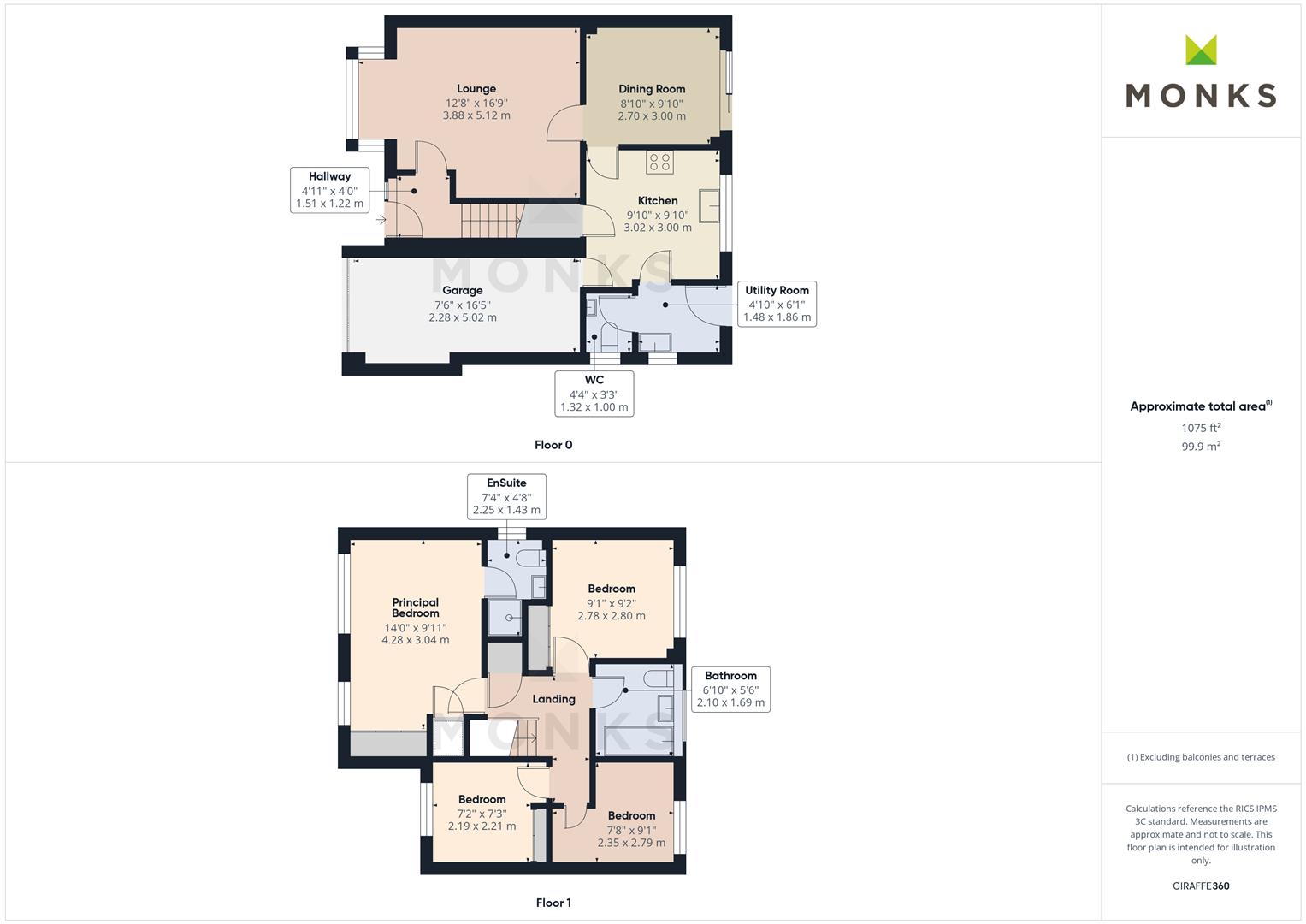 3, Glentworth Drive, Oswestry floorplan