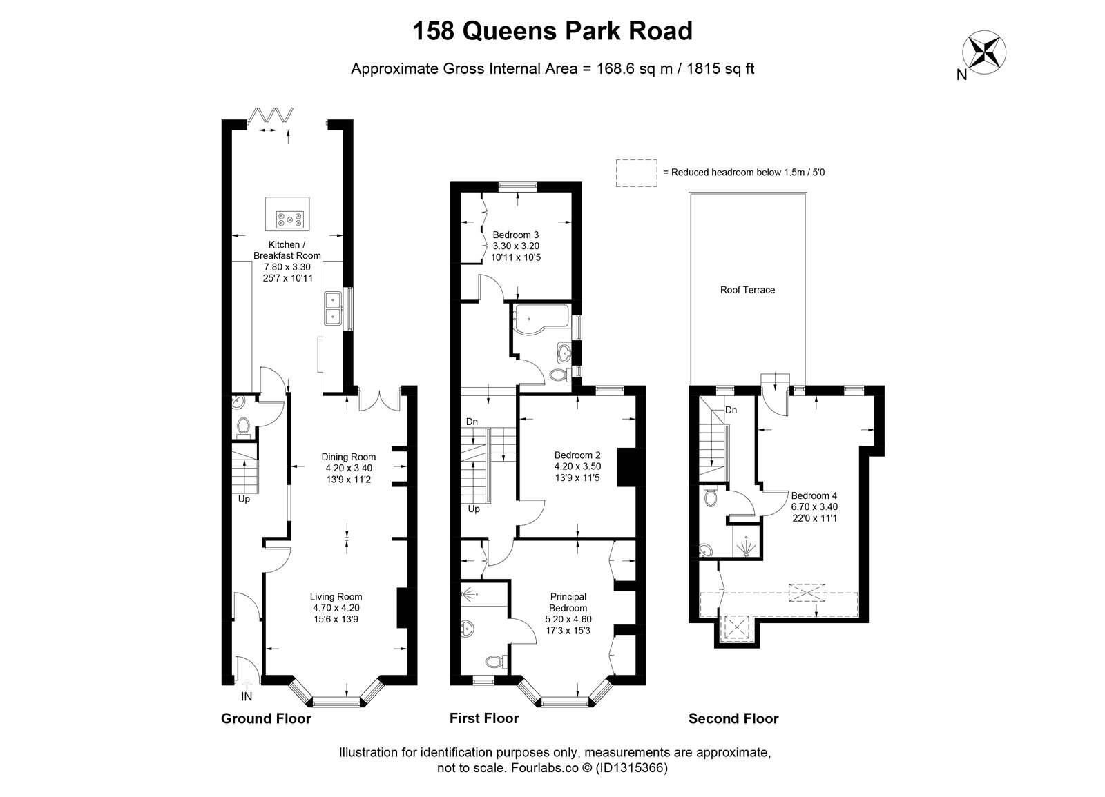158, Queens Park Road, East Sussex floorplan