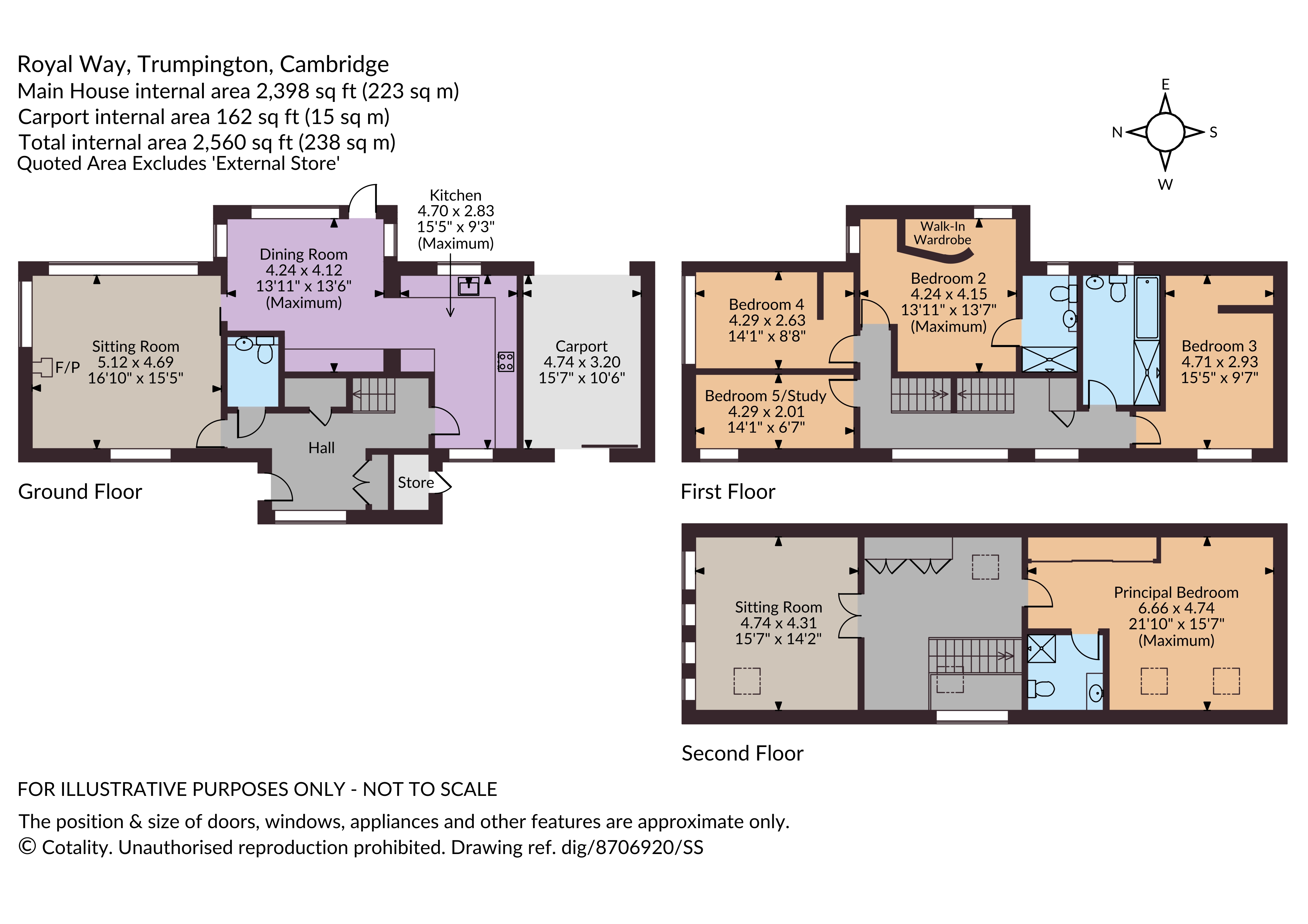 Royal Way, Cambridge floorplan