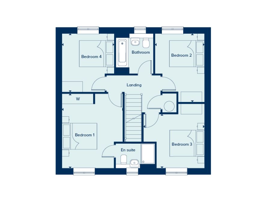 44, Thistle Way, Red Lodge floorplan