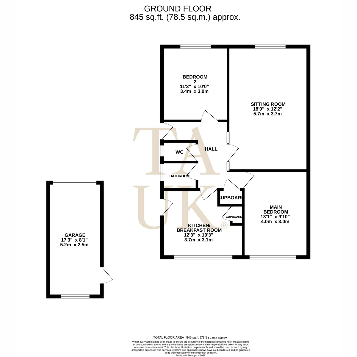 24, Towerscroft Avenue, St. Leonards-on-sea floorplan