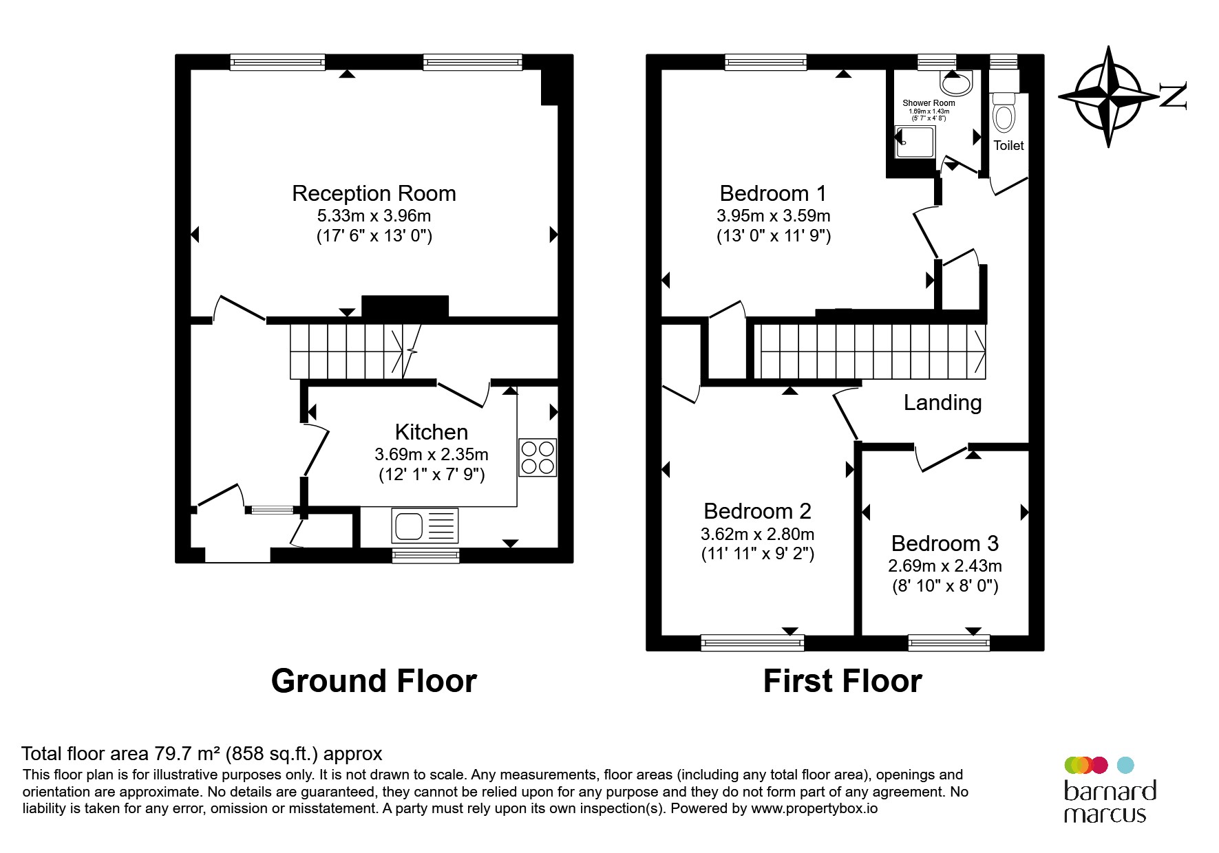 Flat 6, Moorfields Court, 48, Aldrington Road, London floorplan