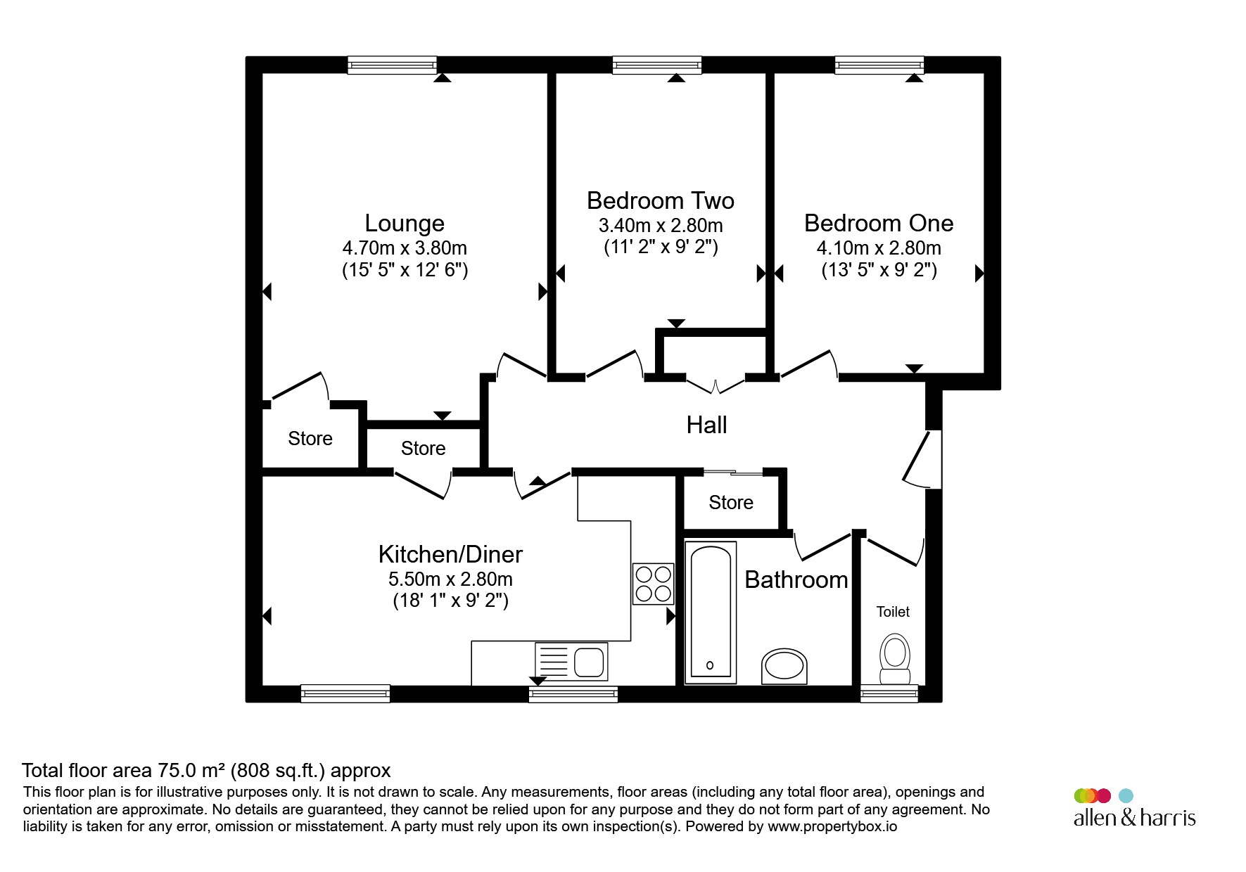 48a, Pound Close, Chippenham floorplan