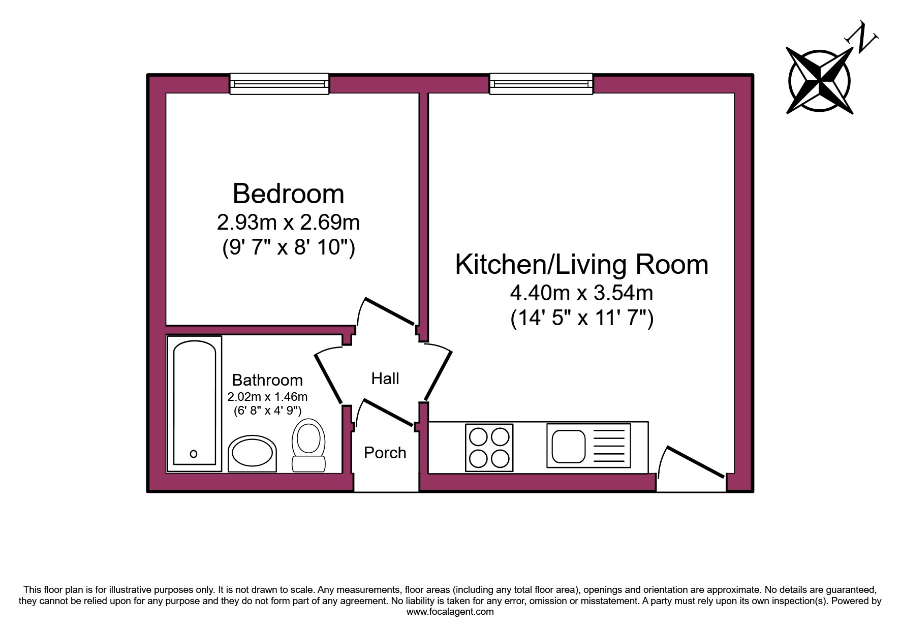 76, Hollings Street, Bingley floorplan
