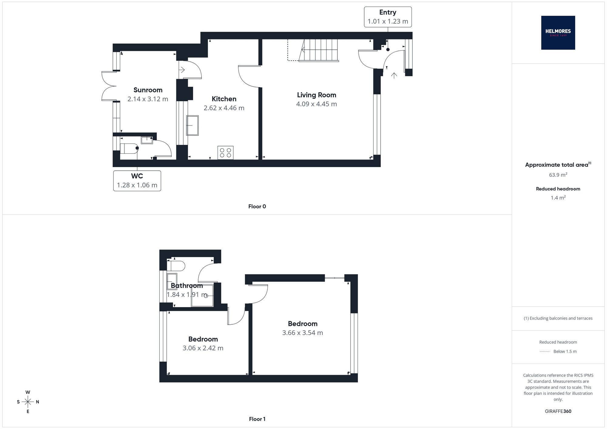 17, Threshers, Crediton, EX17 floorplan