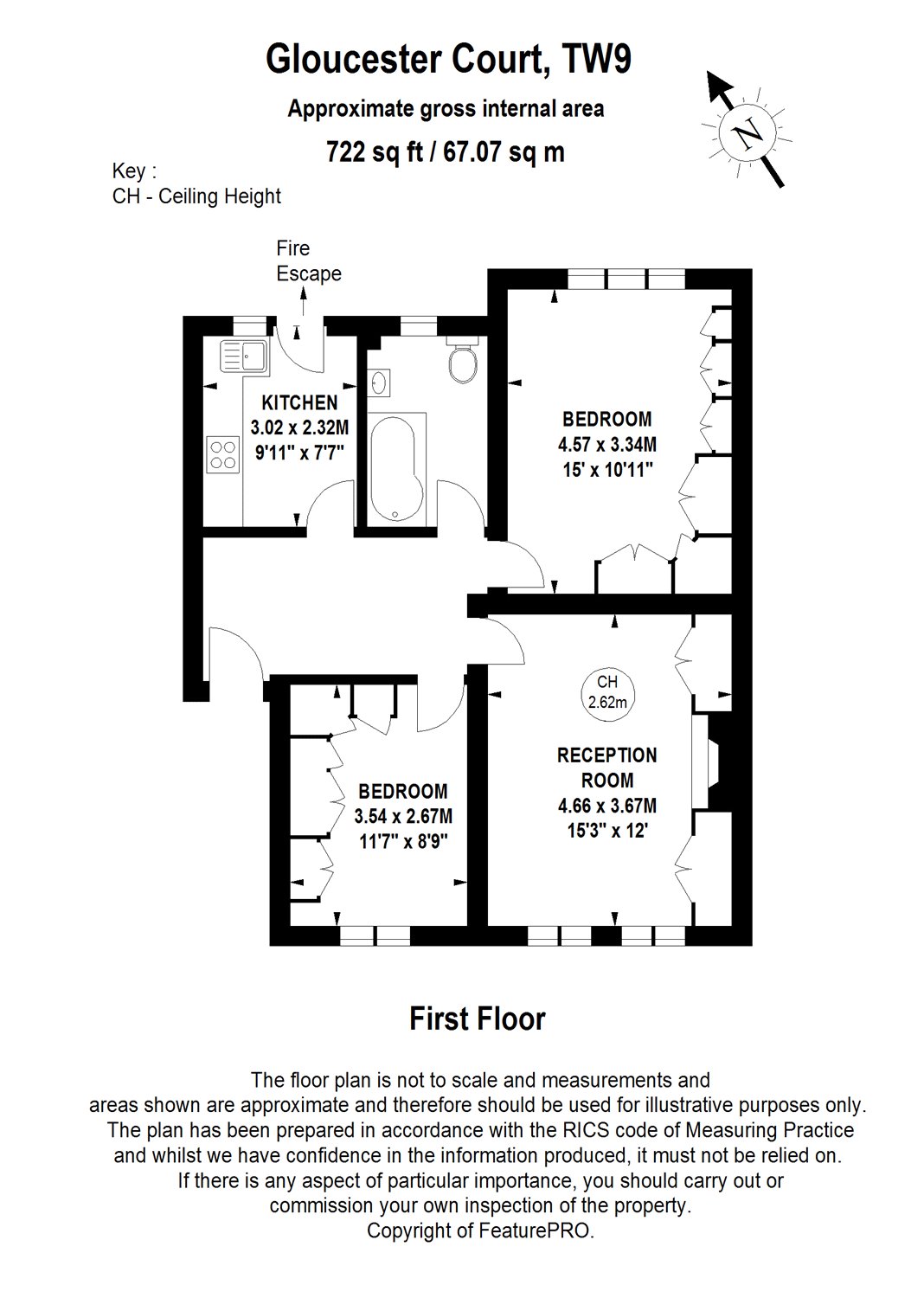 2 Bedrooms Flat for sale in Kew Road, Kew, Surrey TW9