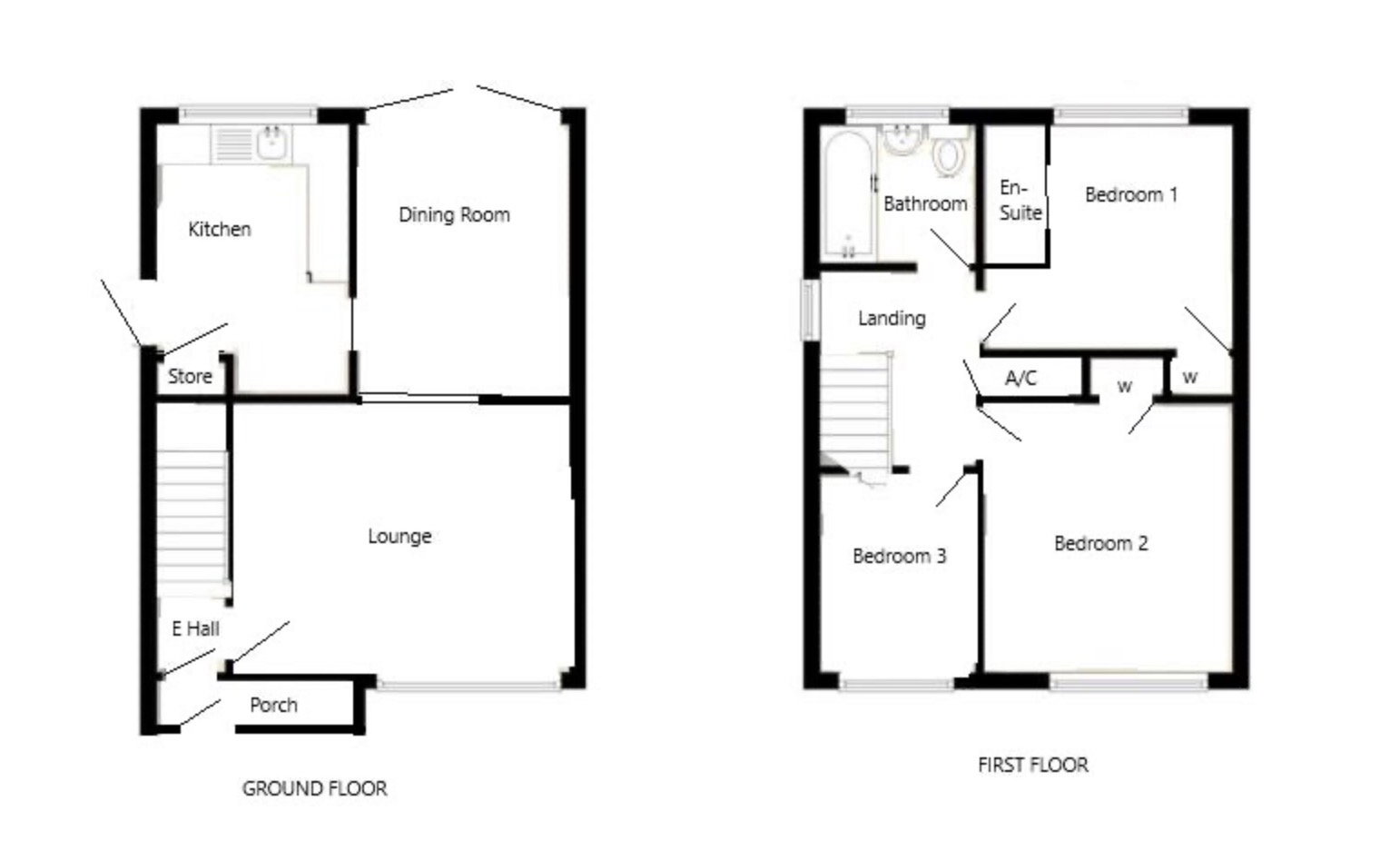16, Baccara Grove, Milton Keynes floorplan