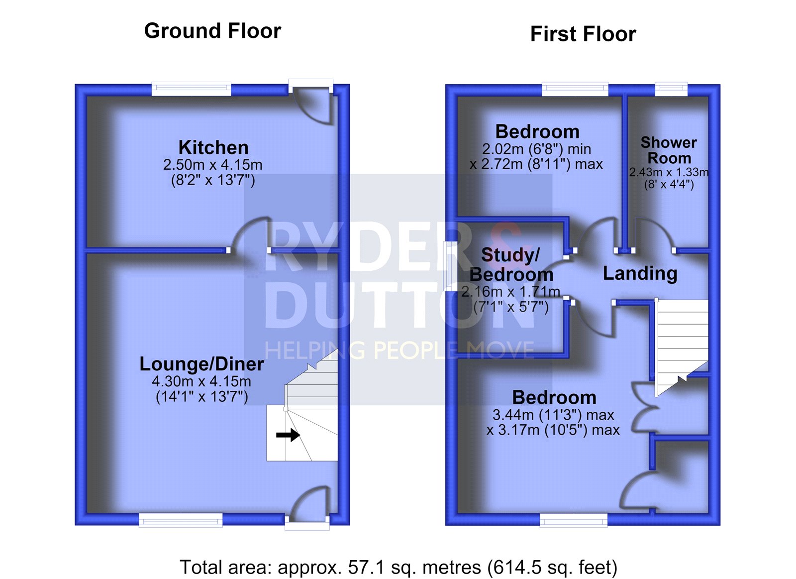 8, Atherton Street, Saddleworth floorplan