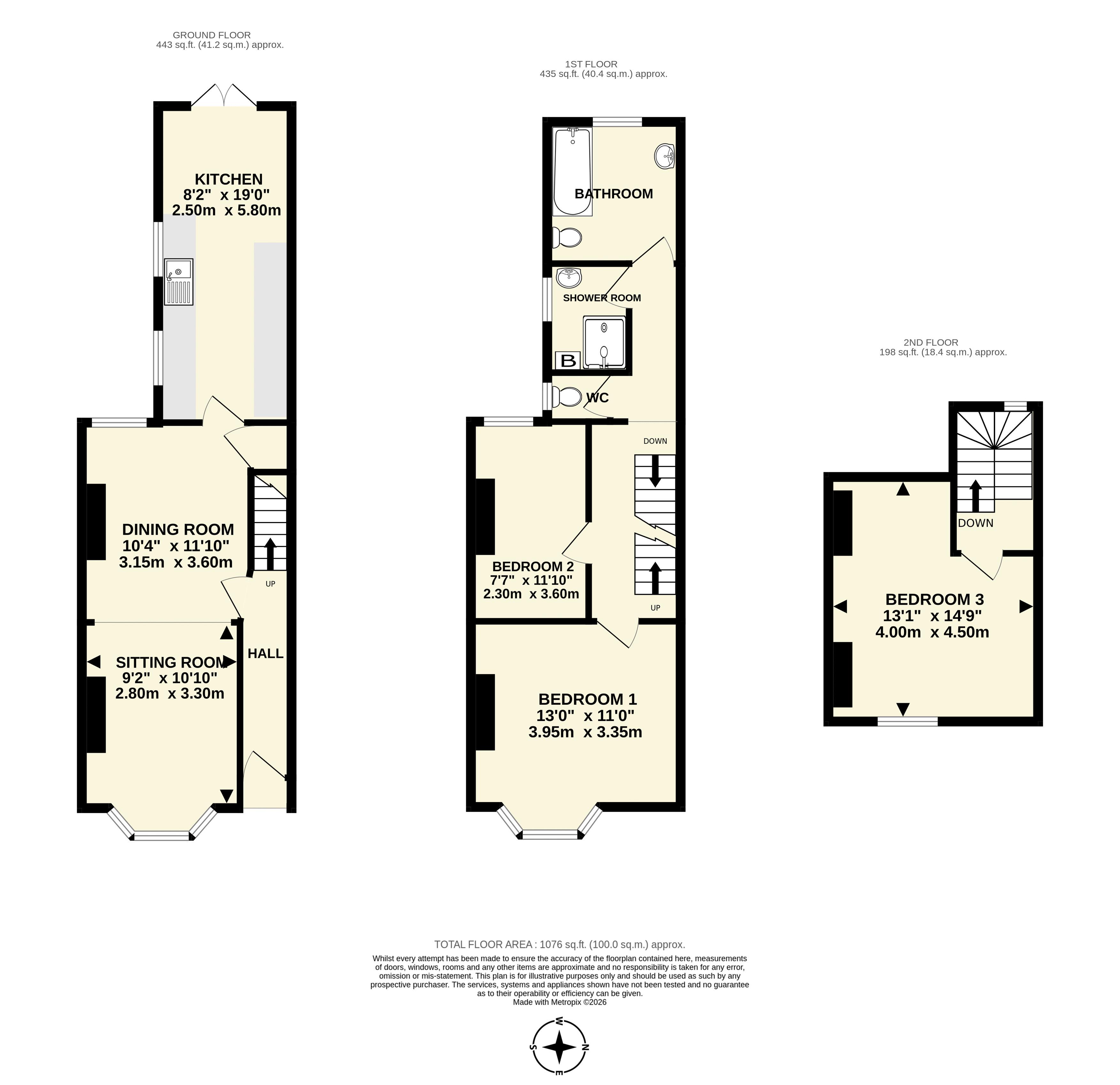 19, Lawn Vista, Sidmouth floorplan