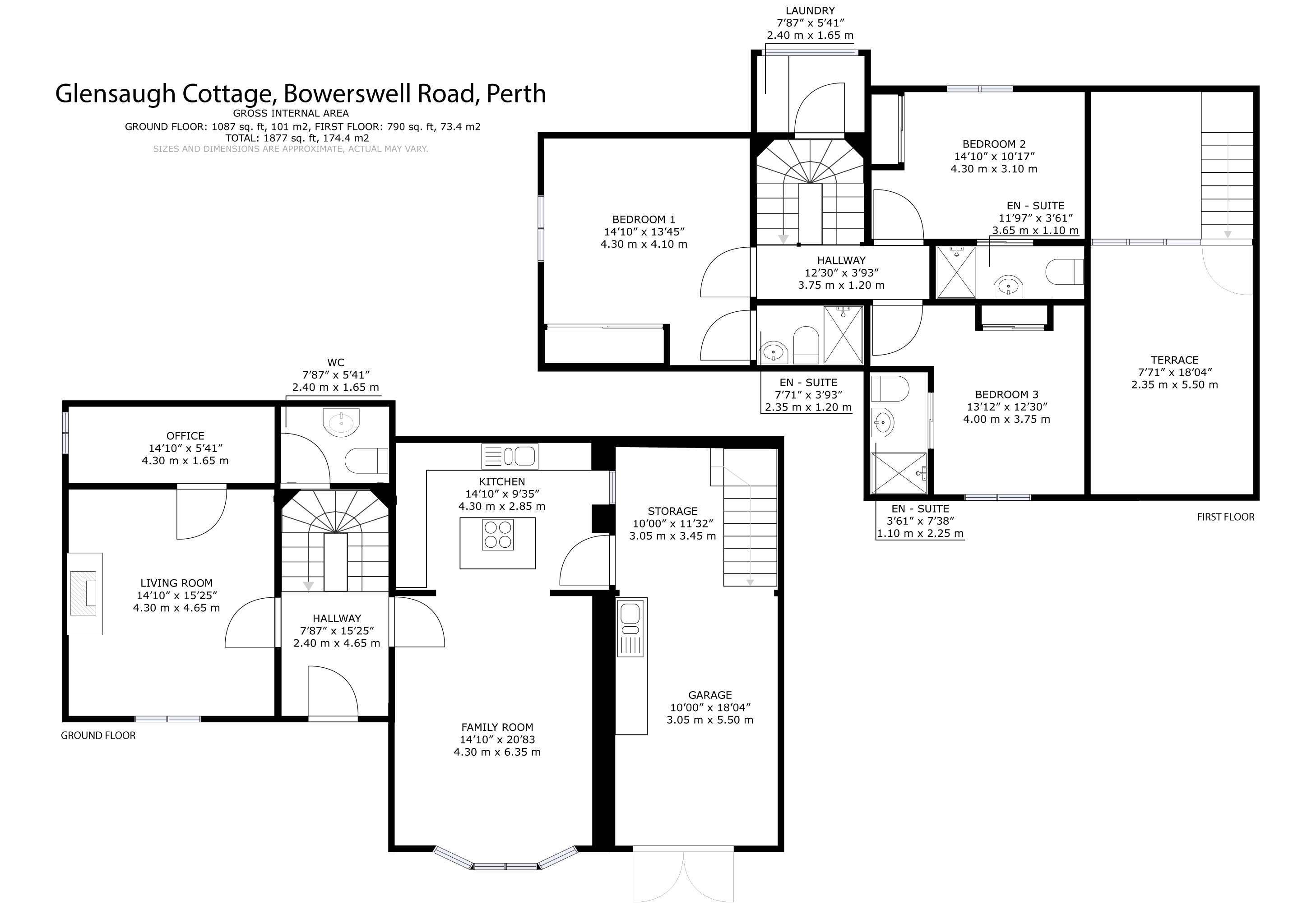 Glensaugh Cottage, 1, Bowerswell Road, Perth and Kinross floorplan