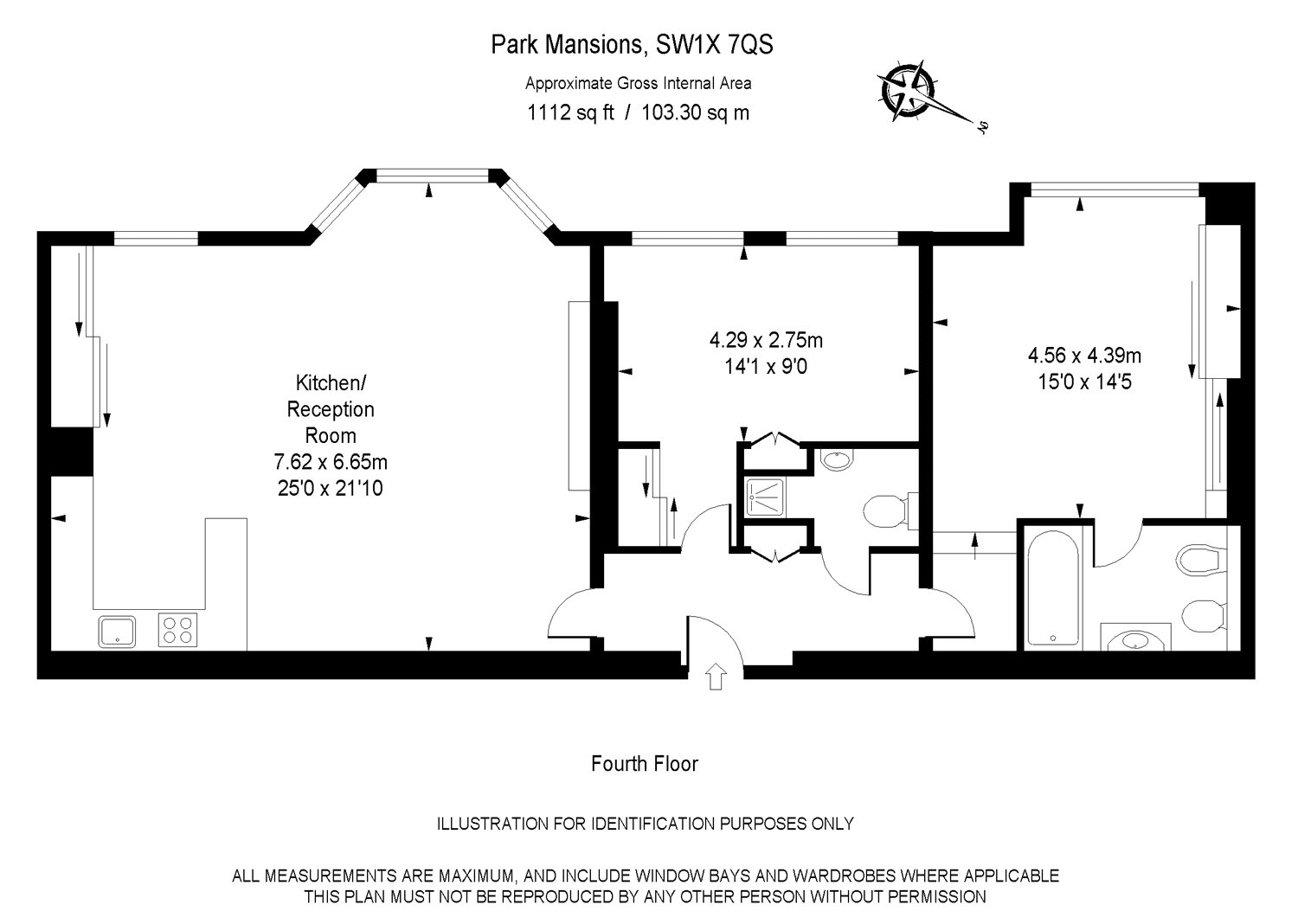 2 Bedrooms Flat to rent in Park Mansions, Knightsbridge, London SW1X