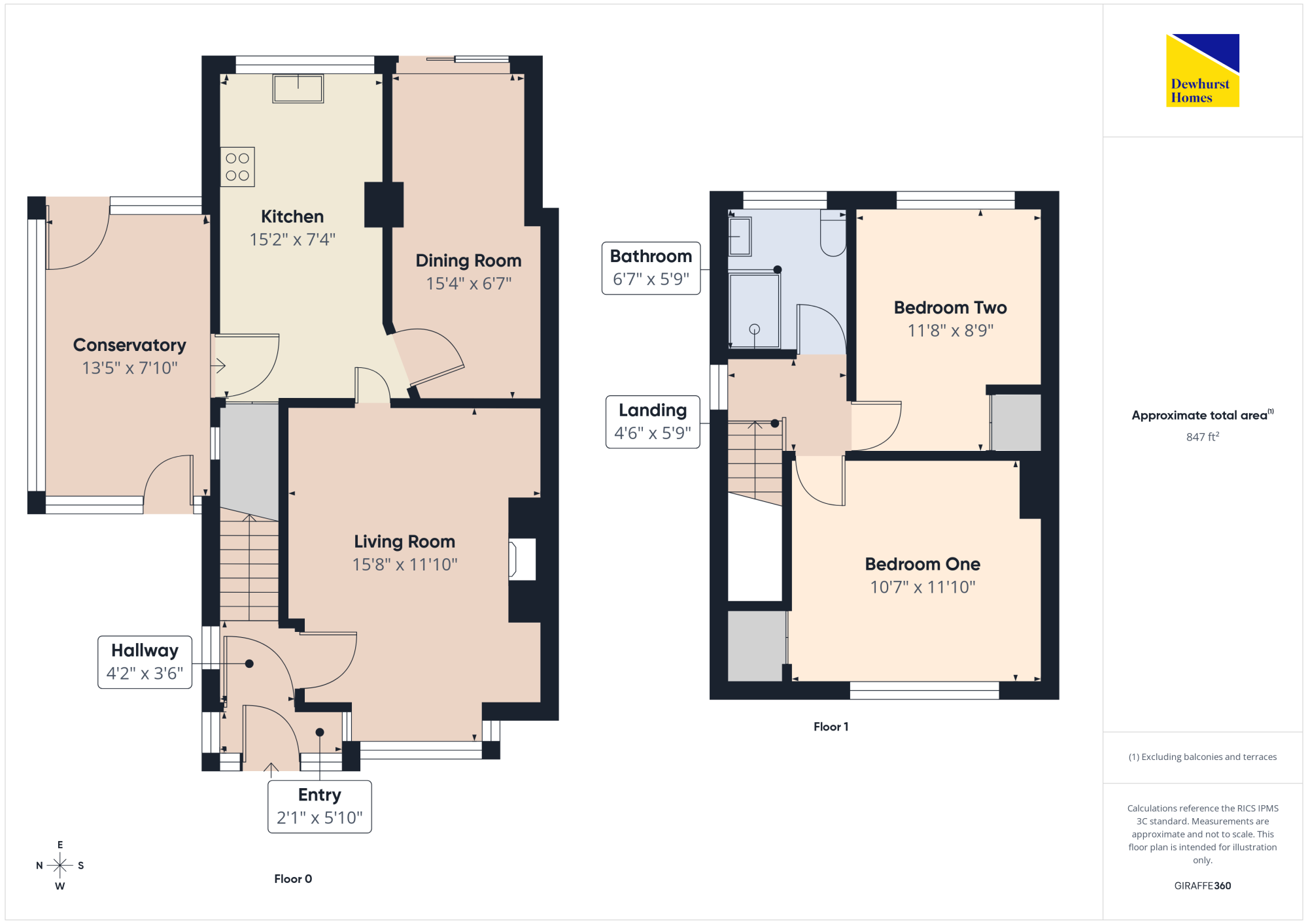 9, Broad Oak Green, Penwortham floorplan