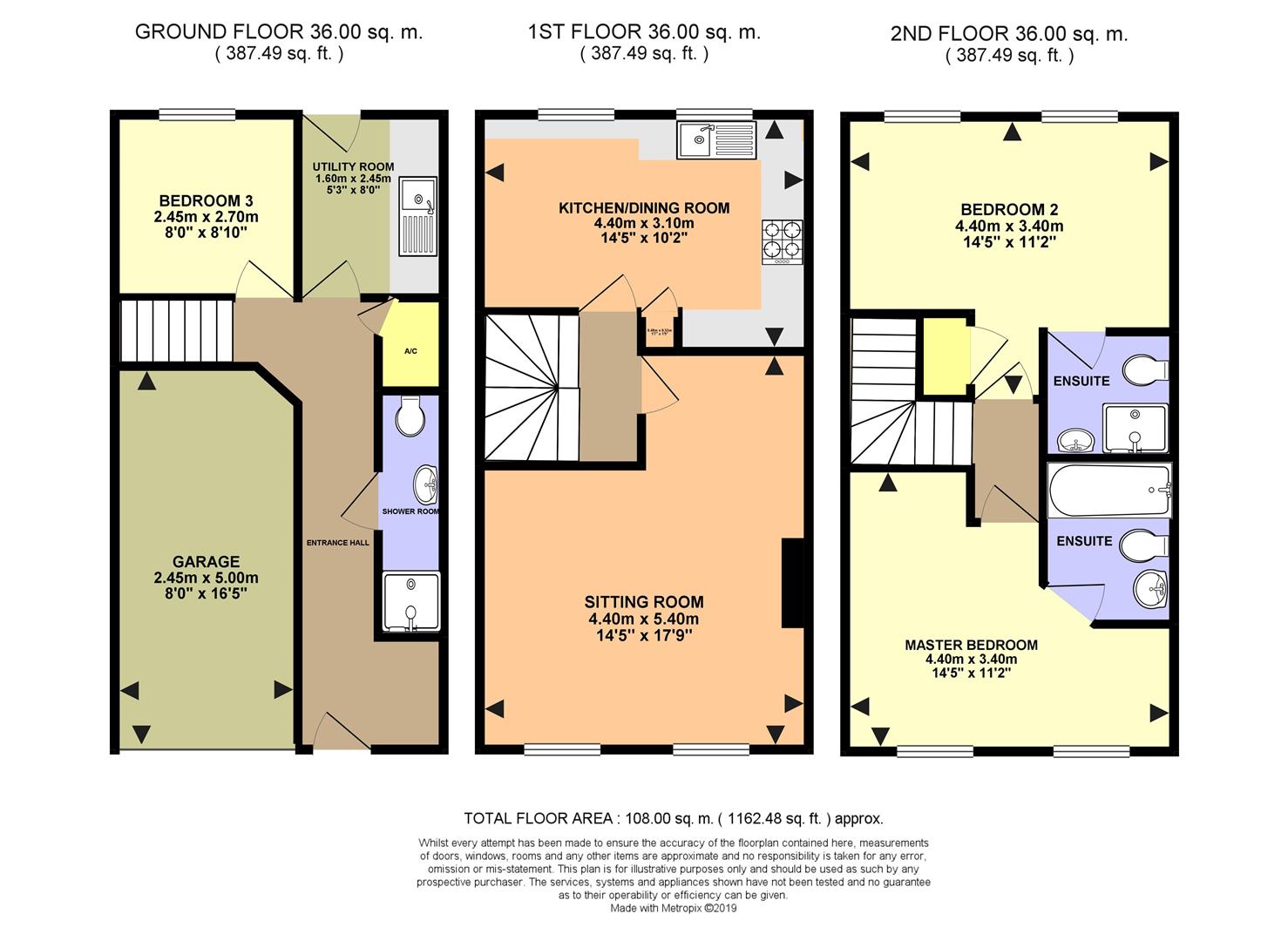 3 Bedrooms Town house for sale in Mcdougall Road, Berkhamsted HP4
