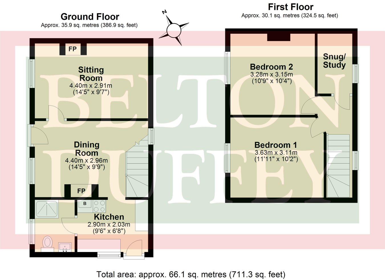 Ashanti, Church Street, Wells-next-the-Sea floorplan
