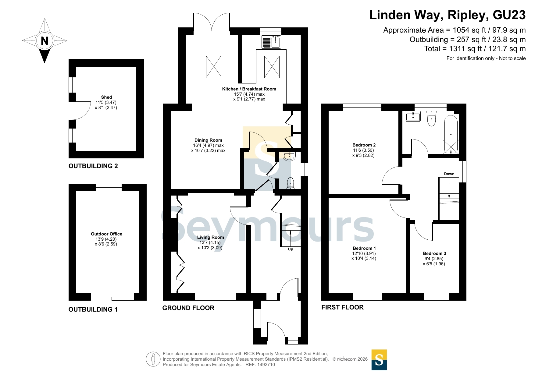 70, Linden Way, Ripley floorplan