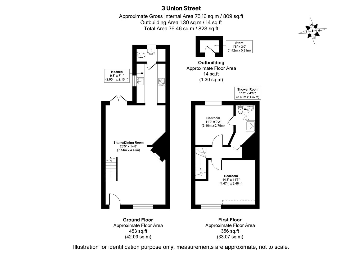 3, Union Street, Woodstock floorplan