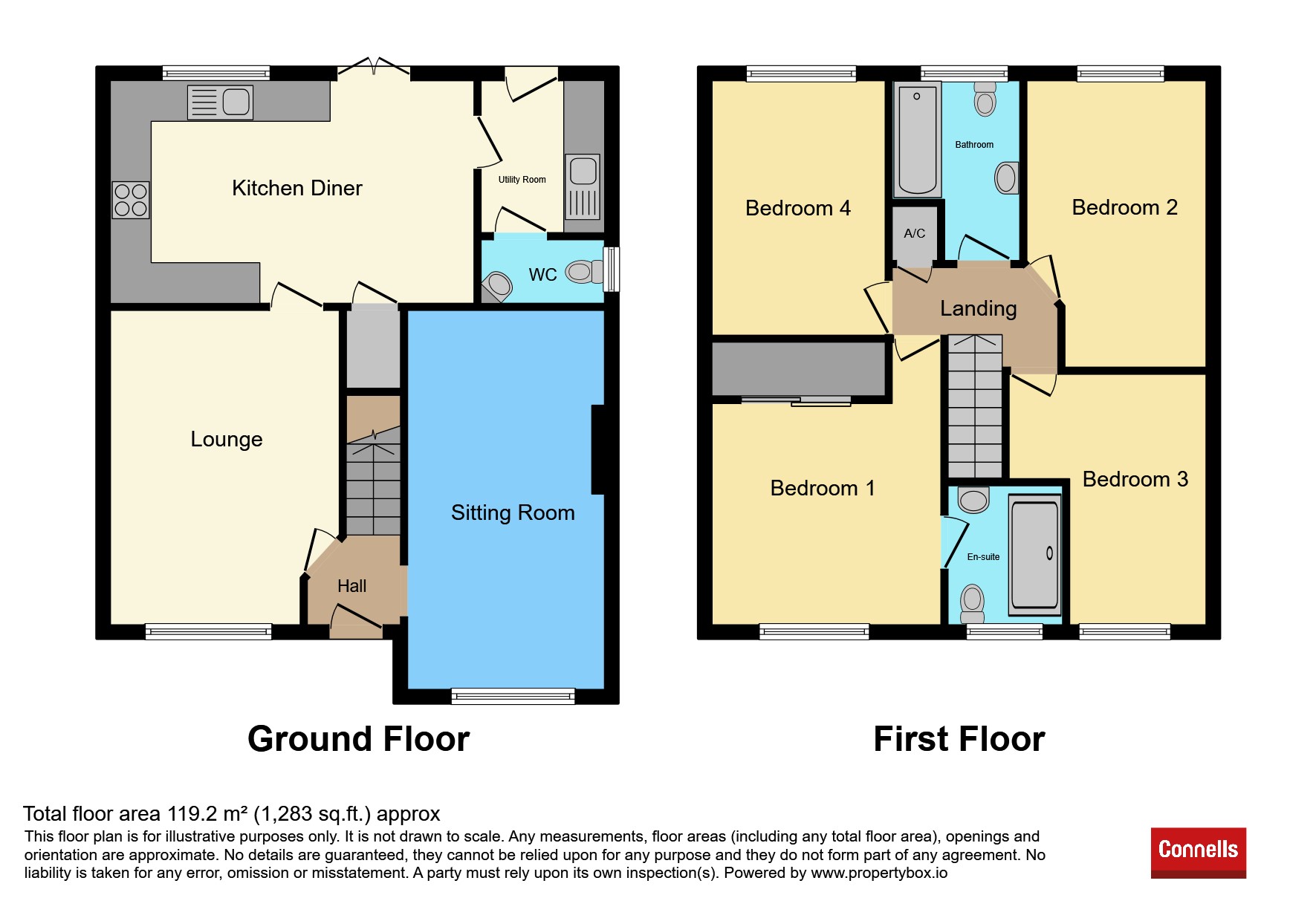 69, Miller Meadow, Telford floorplan