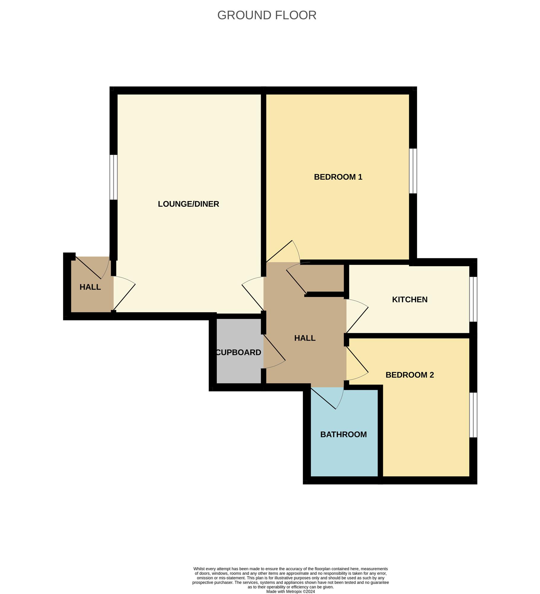 10, St James Court, Brightlingsea floorplan