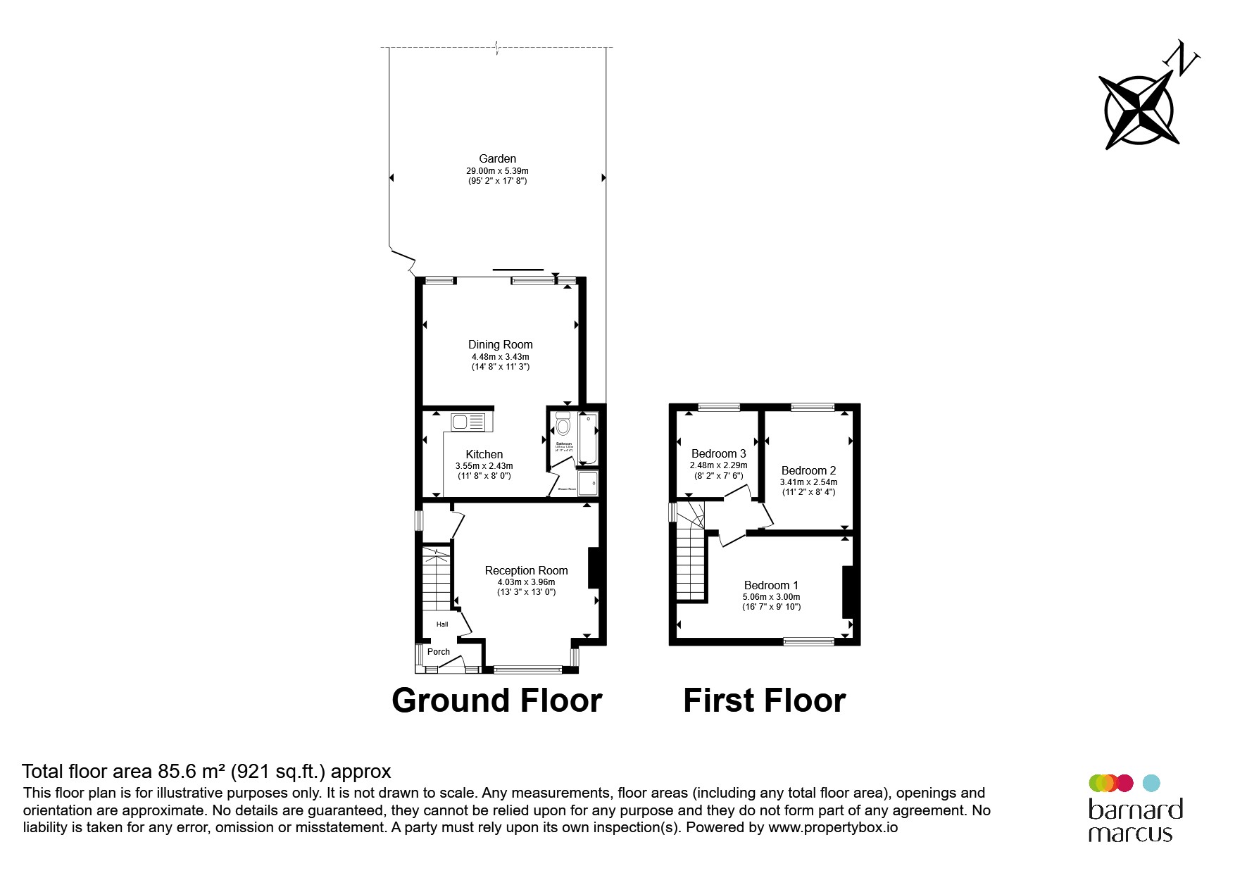 53, Brinkley Road, Worcester Park floorplan