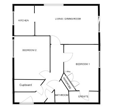 2 Bedrooms Flat for sale in Paulls Close, Martock TA12