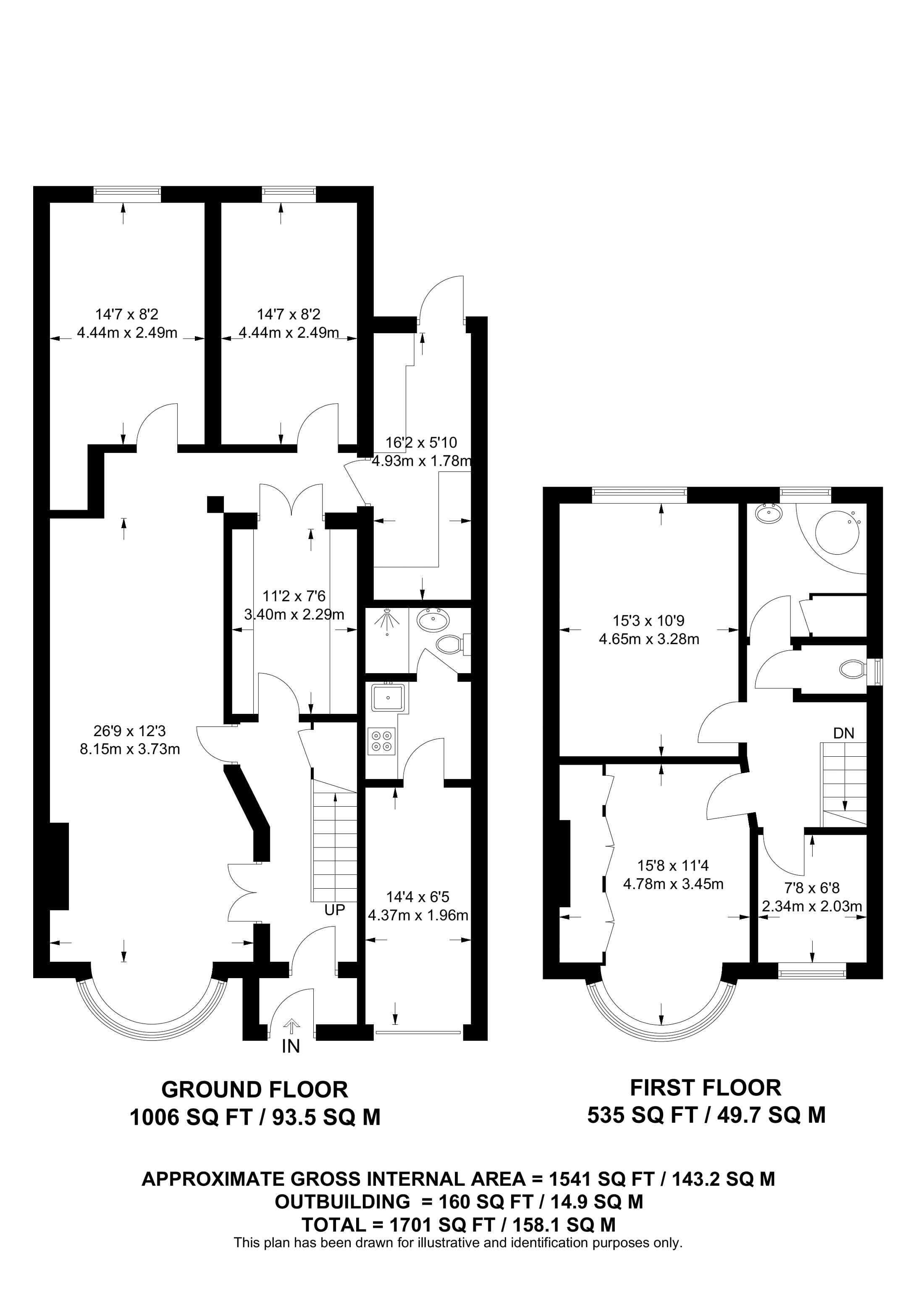 Maricas Avenue, Harrow floorplan