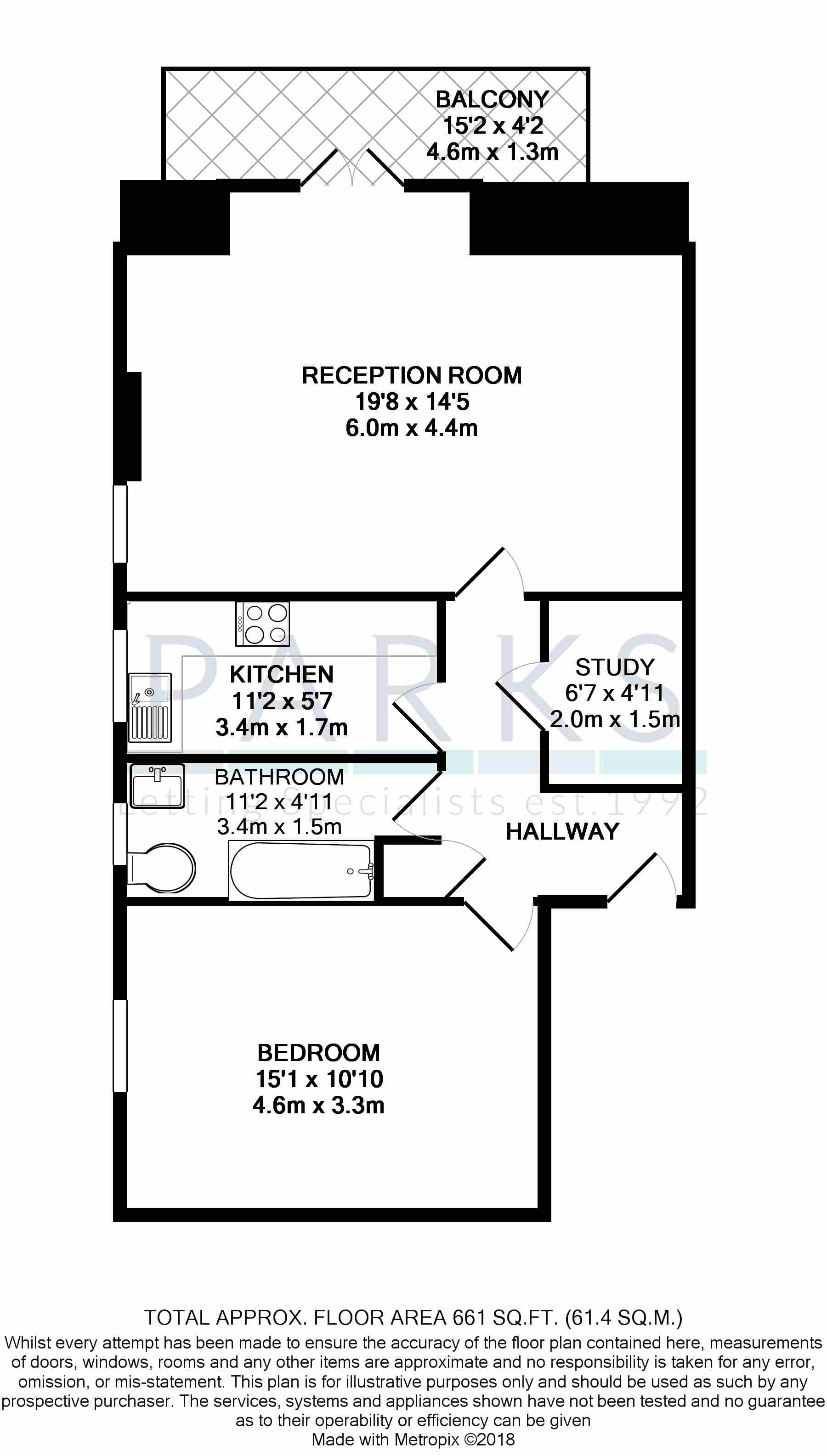 1 Bedrooms Flat to rent in Preston Park Avenue, Brighton BN1