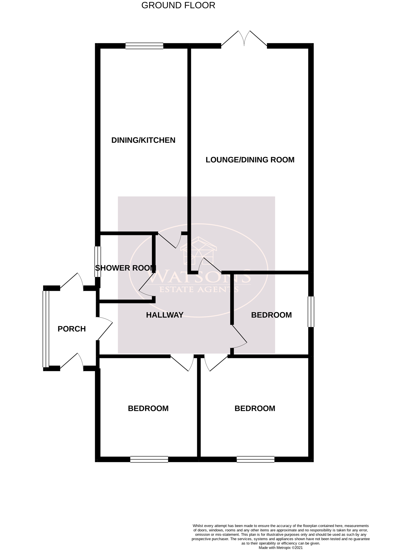 Drummond Drive, Nuthall, Nottingham NG16, 3 bedroom detached bungalow