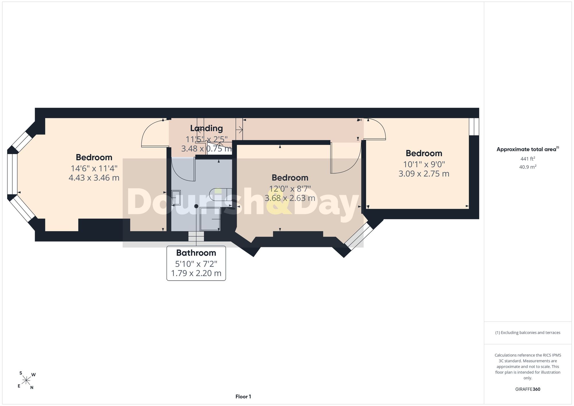 130 Sandon Road, Stafford floorplan