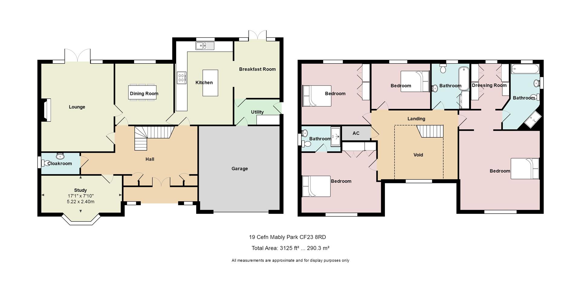 4 Bedrooms Detached house for sale in Cefn Mably Park, Michaelston-Y-Fedw, Cardiff CF3