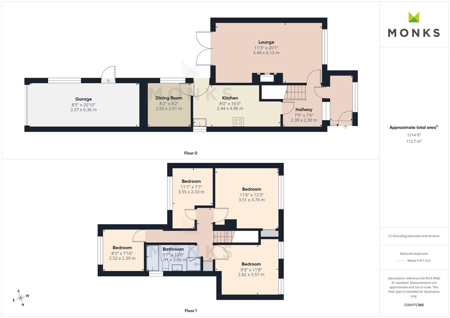 18, West Place, Oswestry floorplan