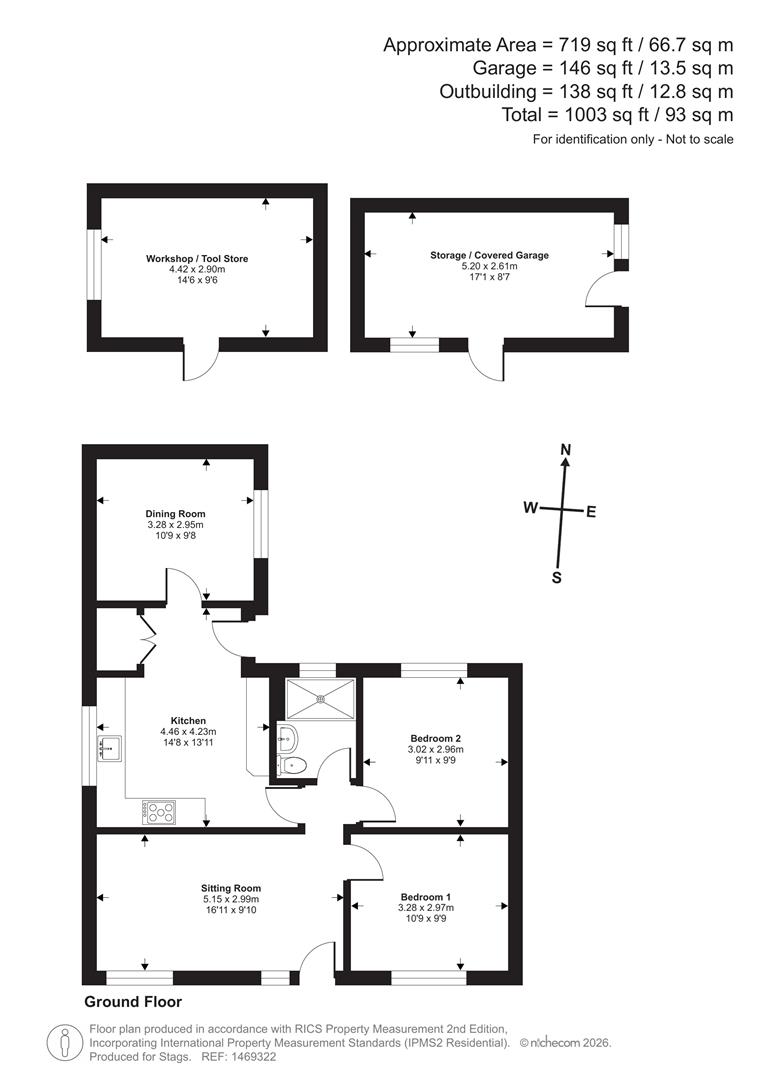 Woodside, 3 Reddown Court, Launceston floorplan