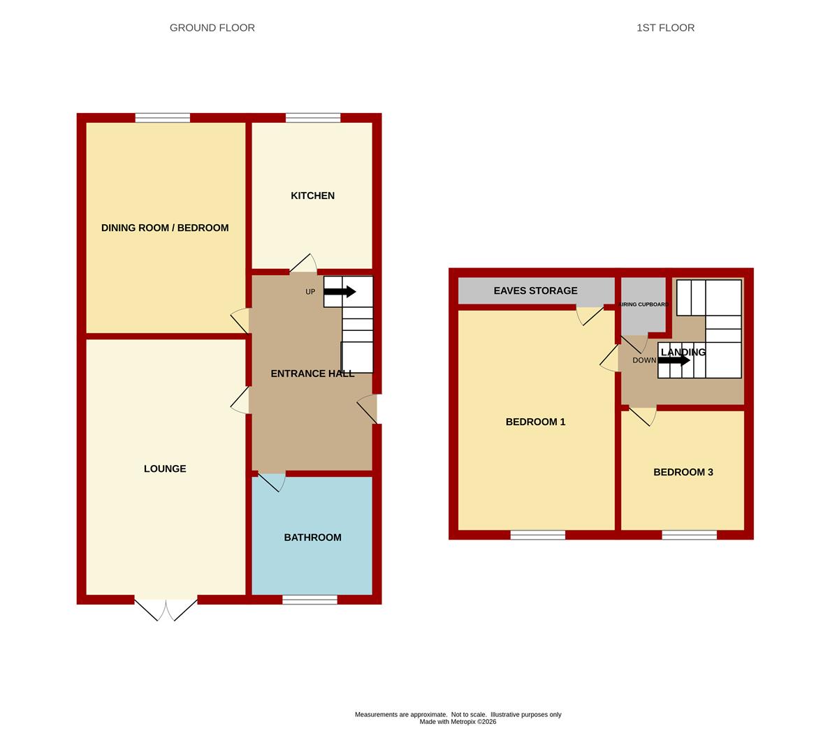 13, Lark Rise, Coleford floorplan