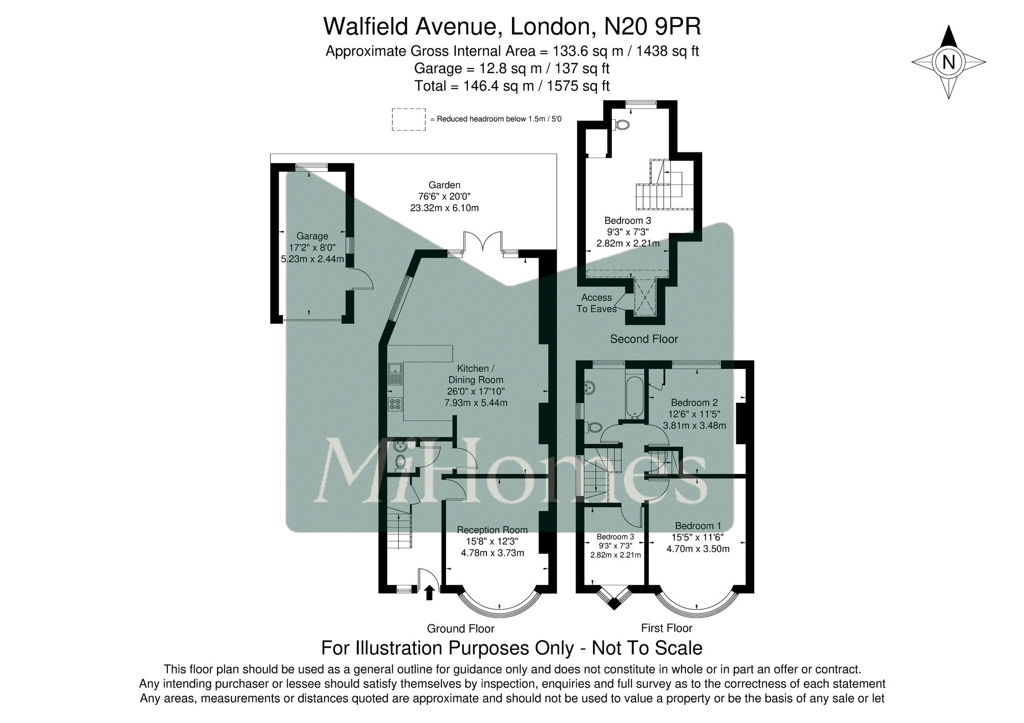 8 Walfield Avenue, London floorplan