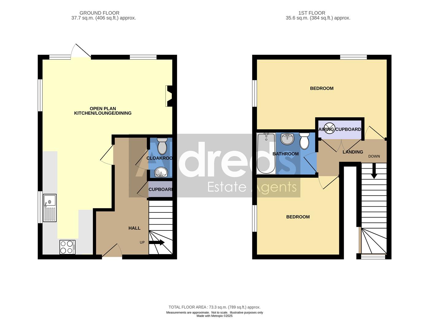 26 Old Mill, Back Lane, Great Yarmouth floorplan