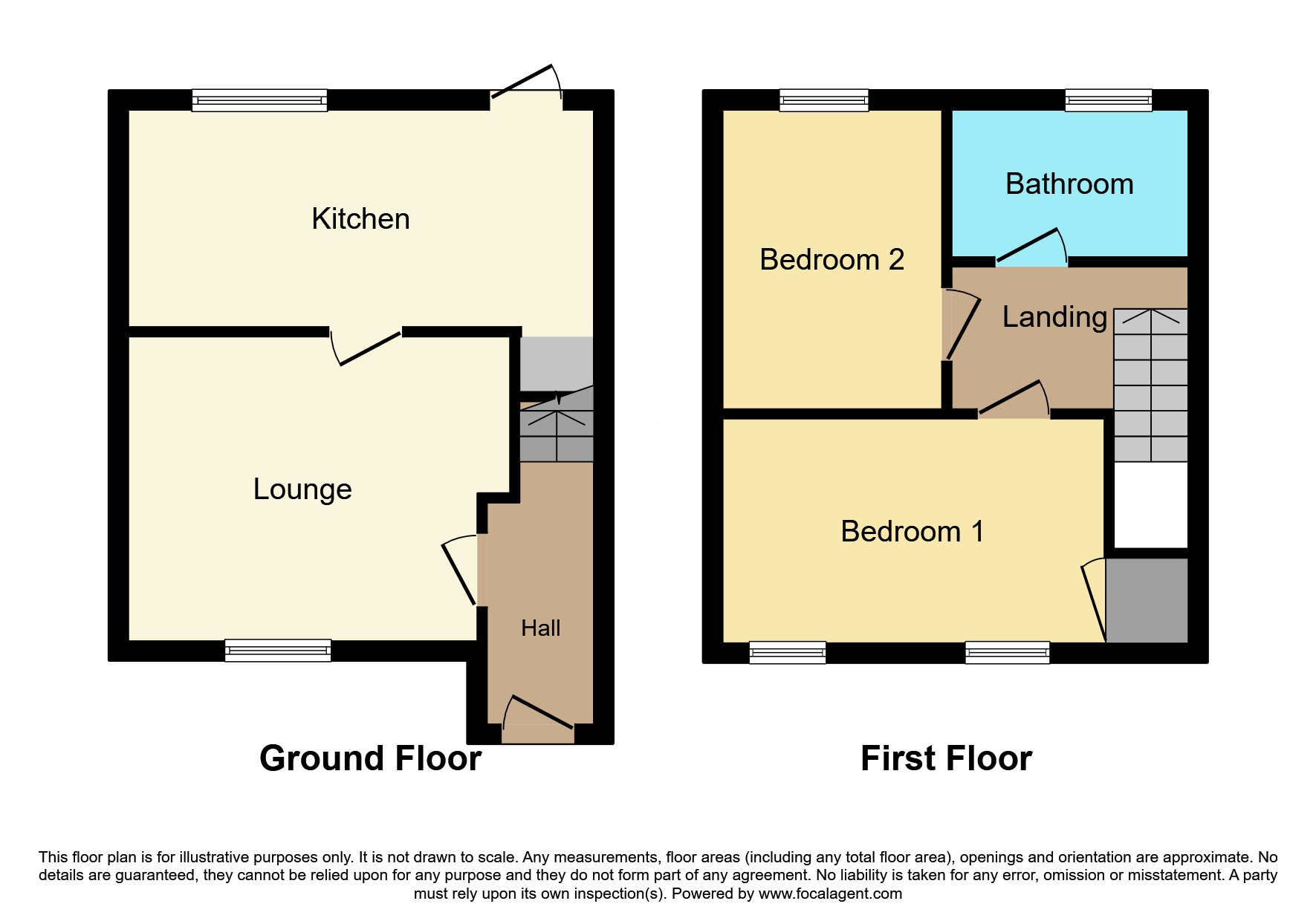 19, Drimnin Road, Glasgow floorplan