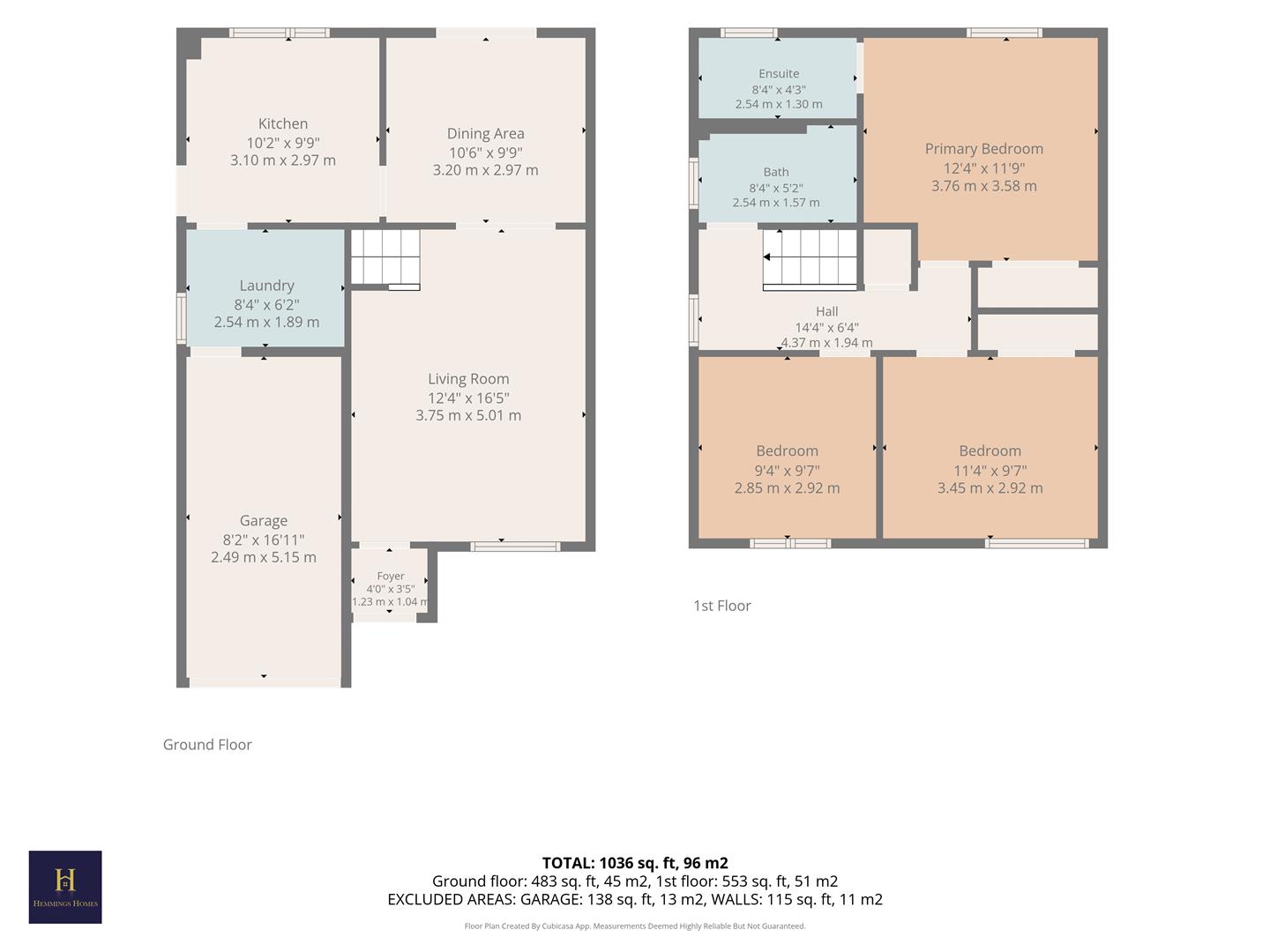 99, Parkneuk Street, Motherwell floorplan