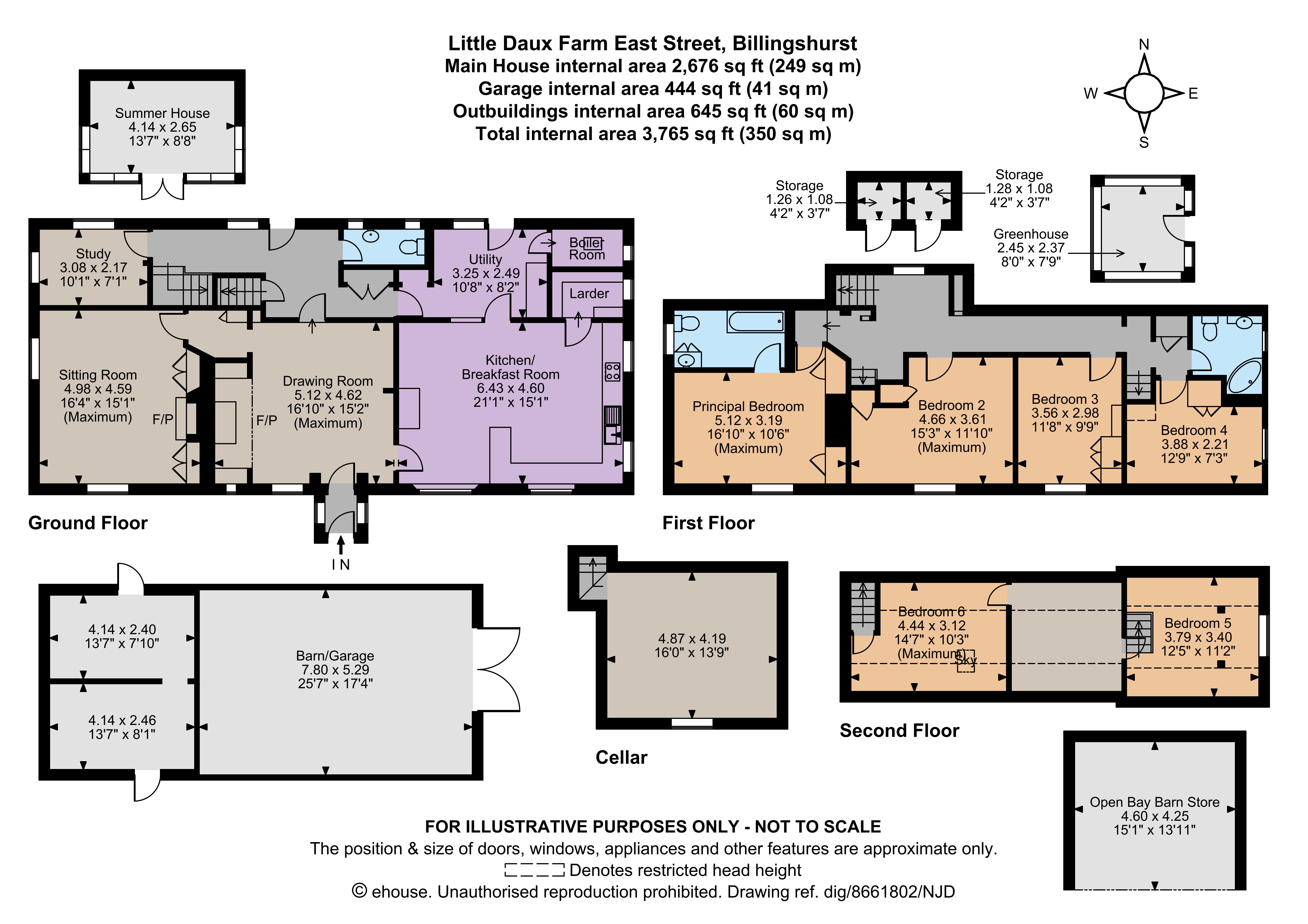 Little Daux Farm,, East Street, West Sussex floorplan