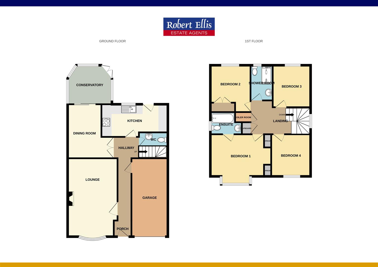 2, Ellis Close, Nottingham floorplan