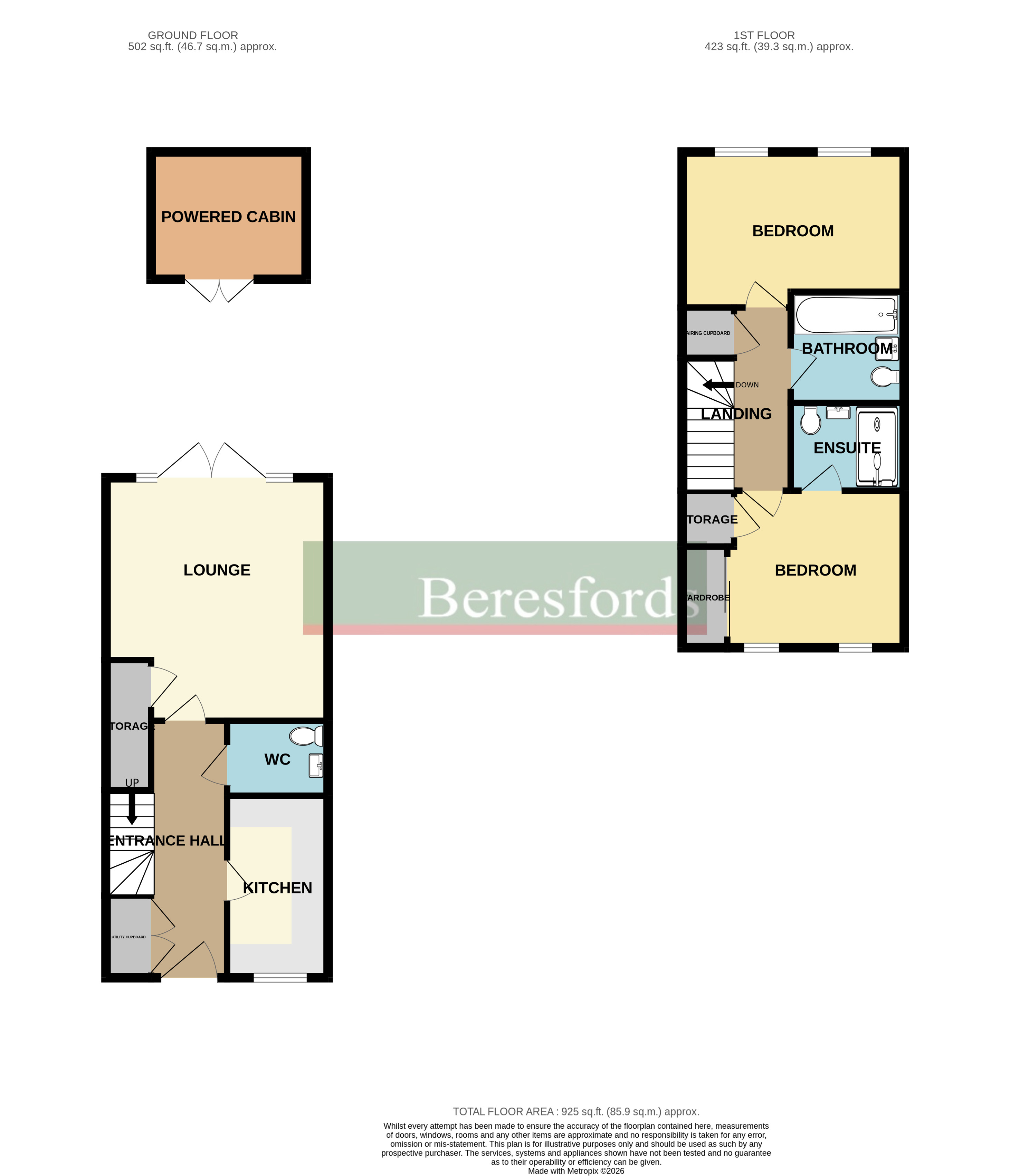 5, Joyce Close, Hornchurch floorplan