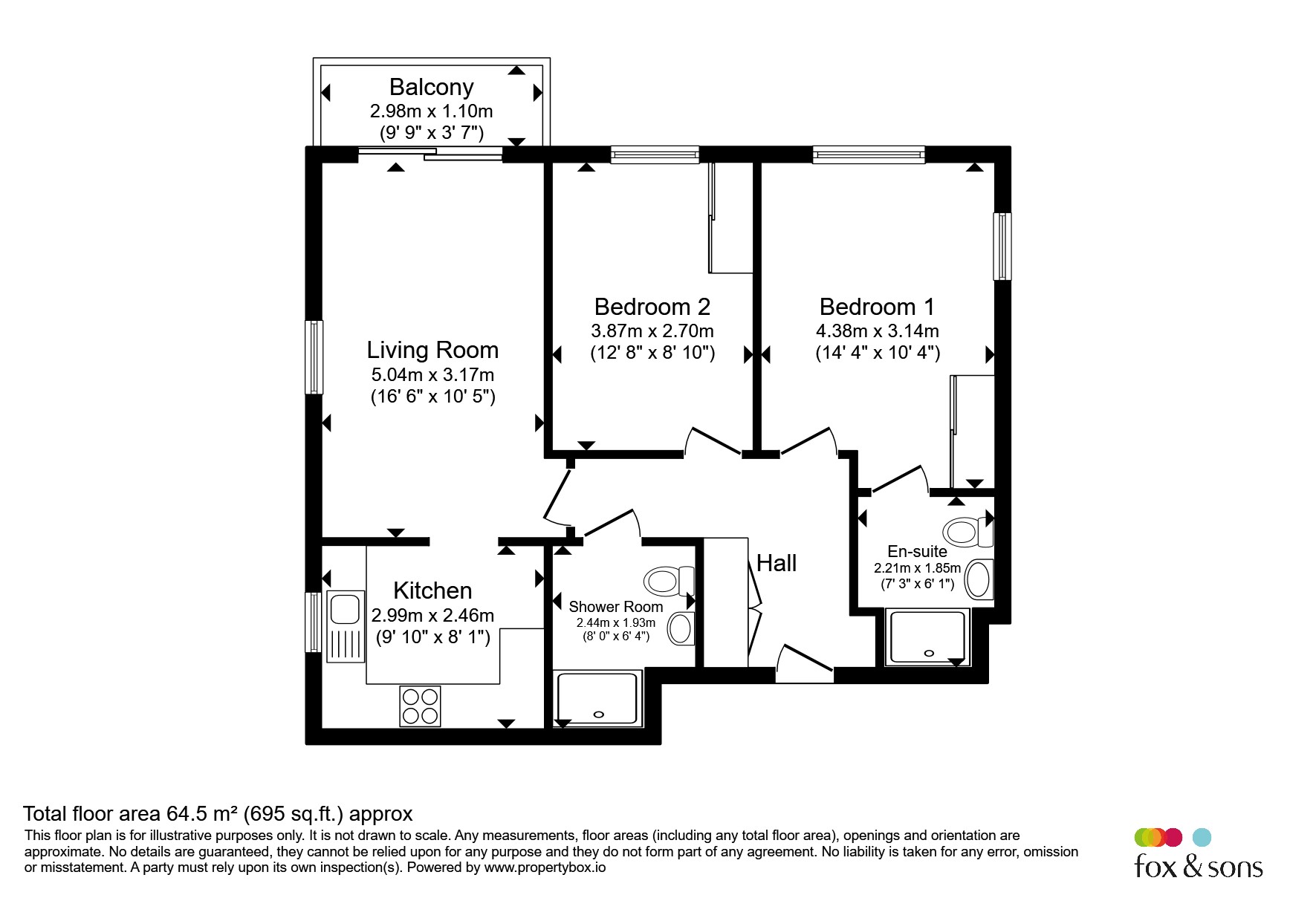Flat 17, Sail Point, 23, Upton Road, POOLE floorplan