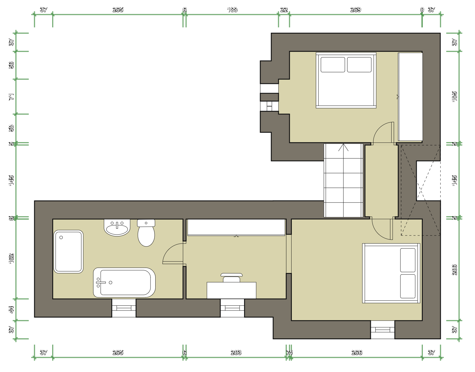 Dunkinty, Elgin, Morayshire IV30, 3 bedroom linkdetached house for