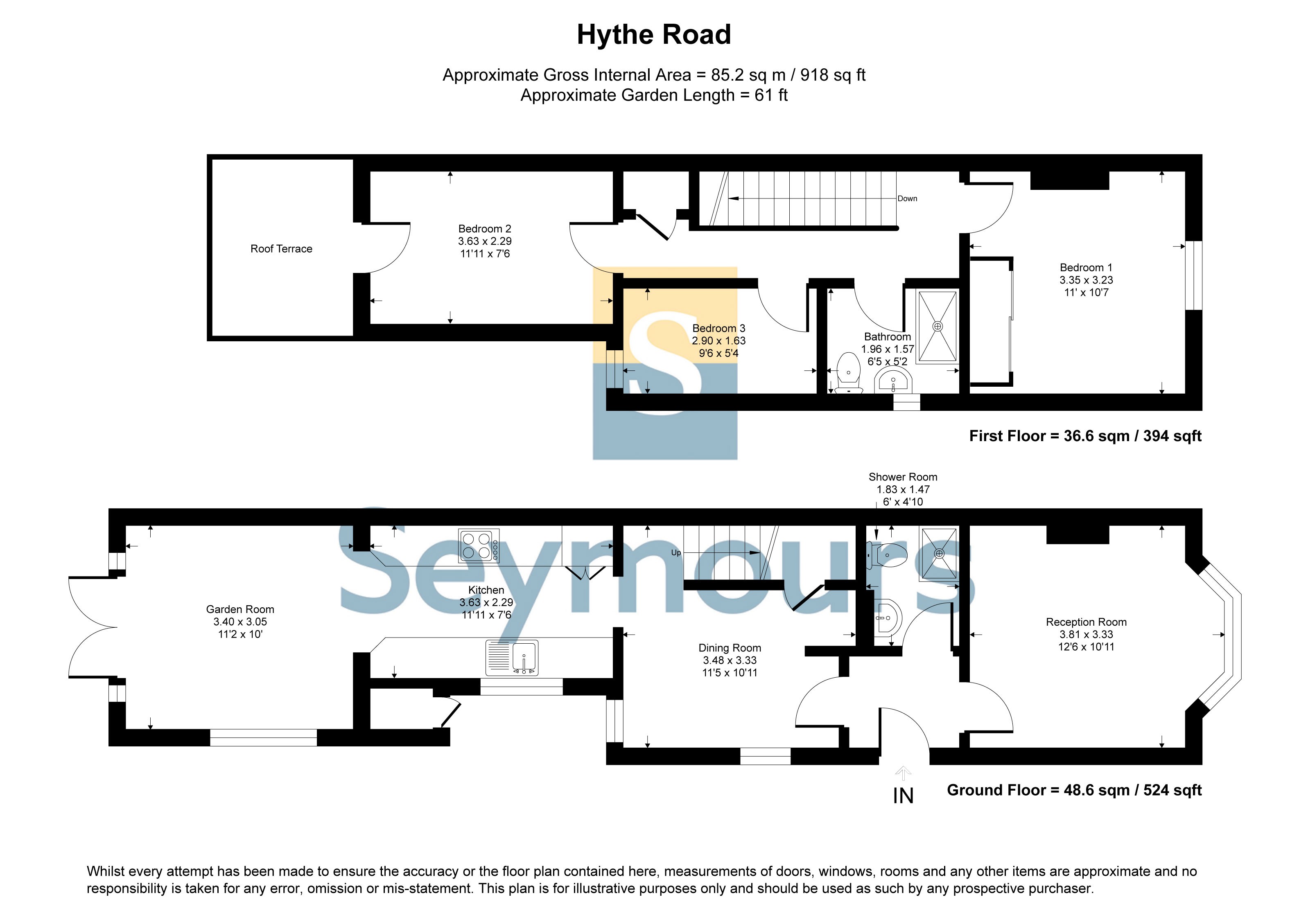 64, Hythe Road, Surrey floorplan